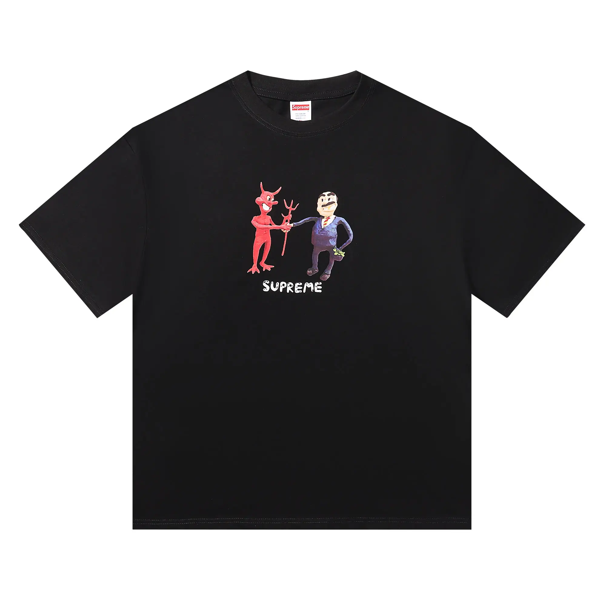 Supreme 'Devil' Graphic Print T-Shirt D4815665 — view 3