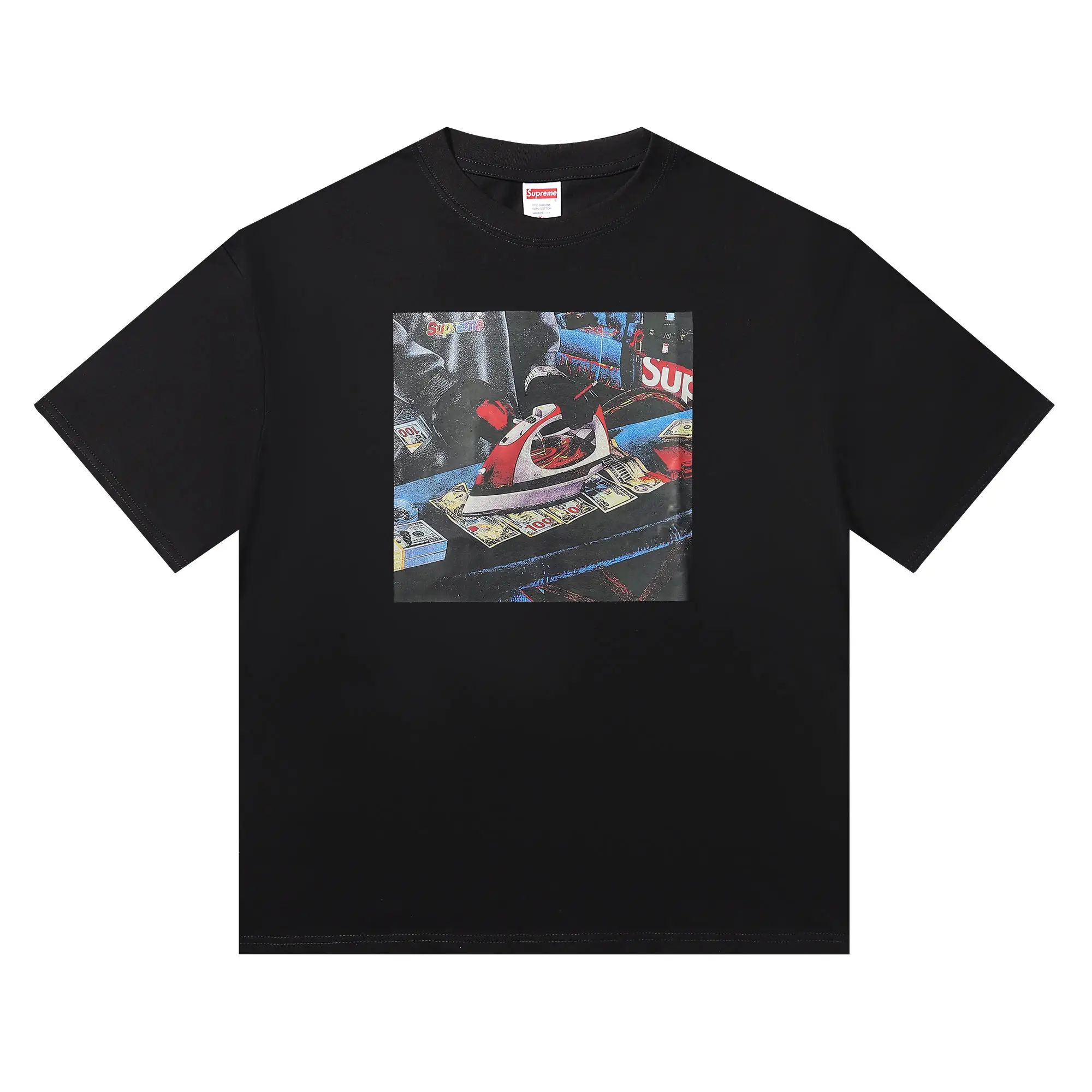 Supreme Iron Graphic Print T-Shirt D4815664 — view 3