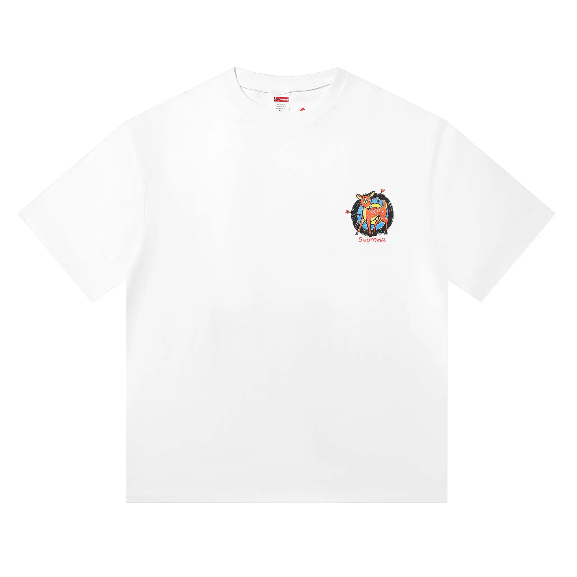 Supreme Deer Graphic Print T-Shirt D4815661