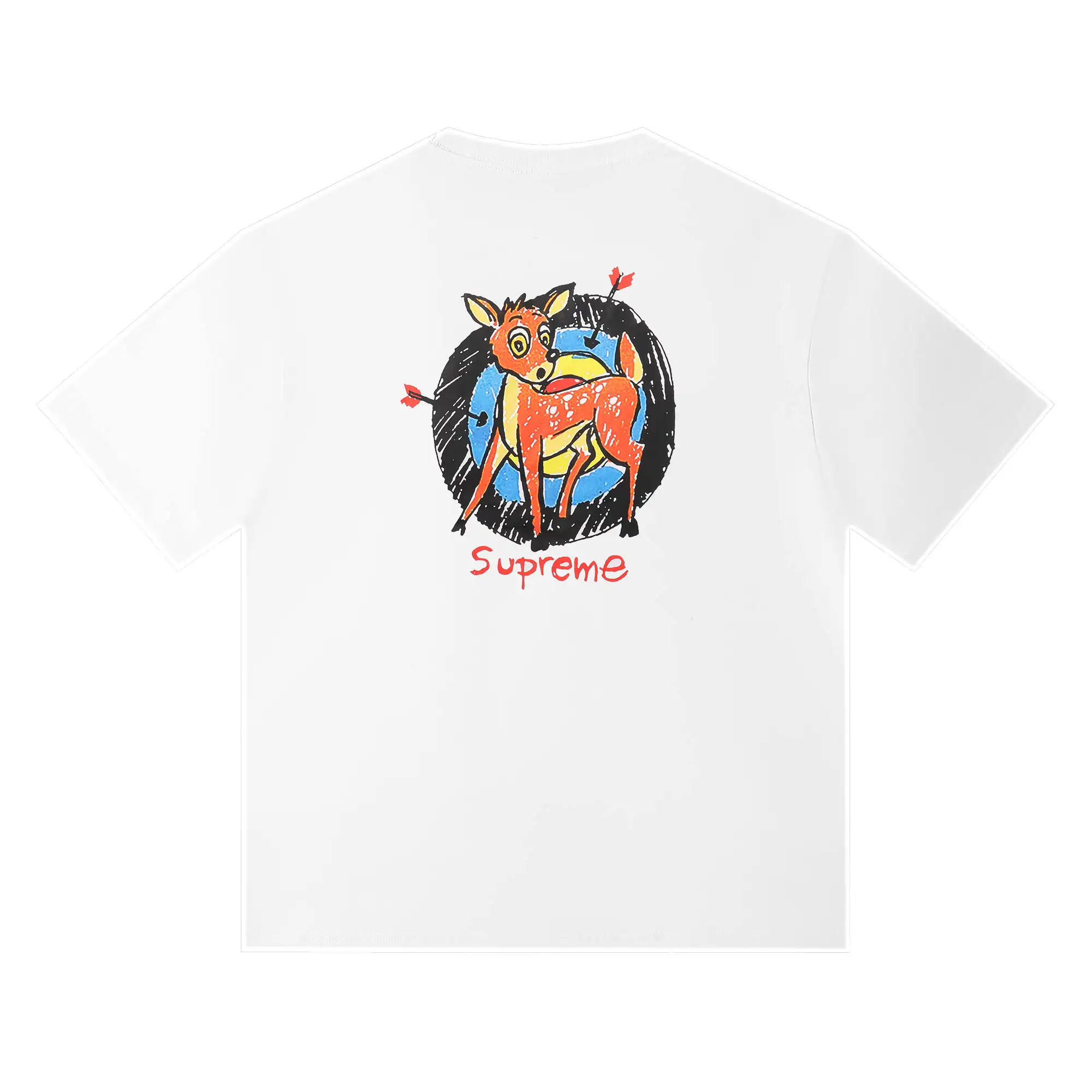 Supreme Deer Graphic Print T-Shirt D4815661 — view 2