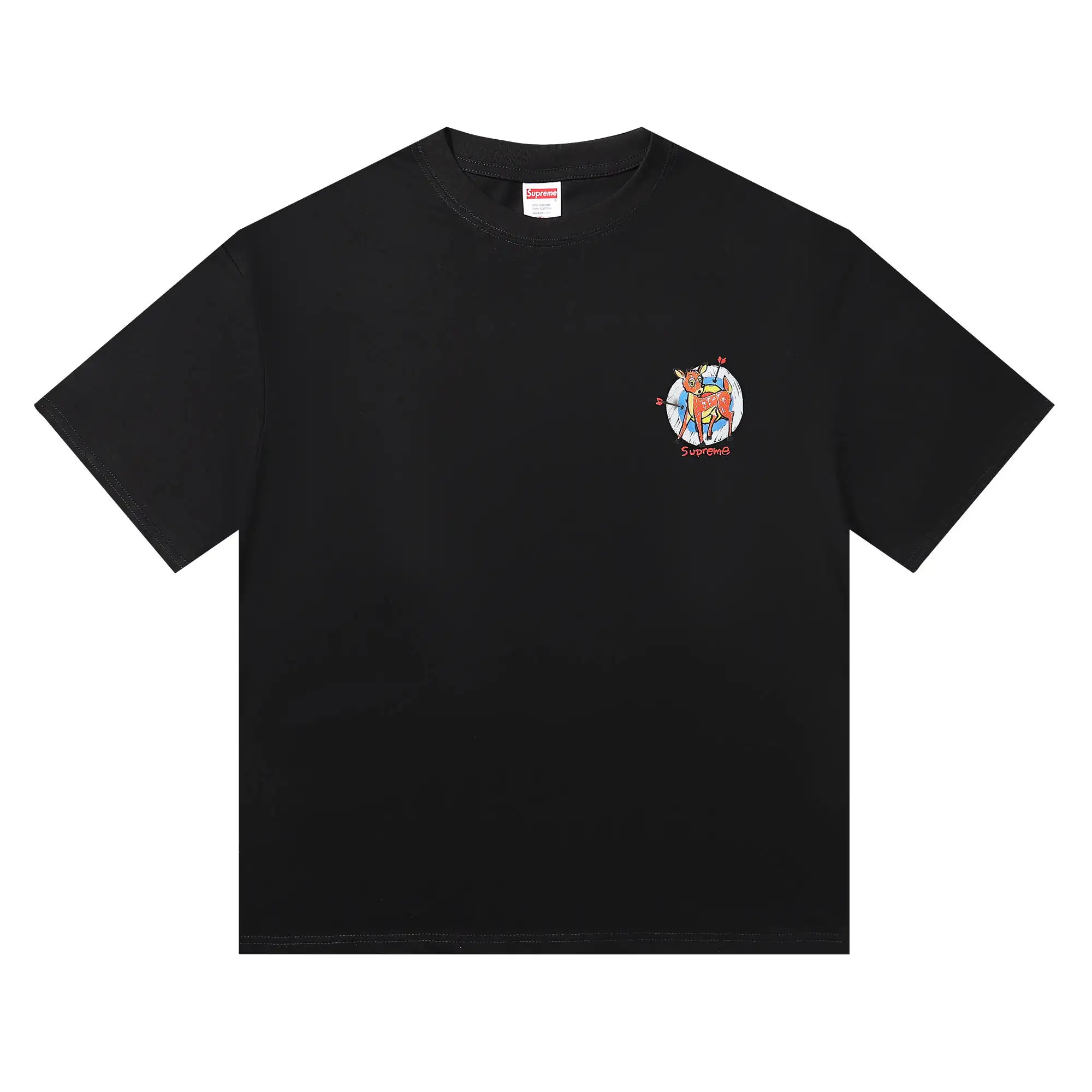 Supreme Deer Graphic Print T-Shirt D4815661 — view 3