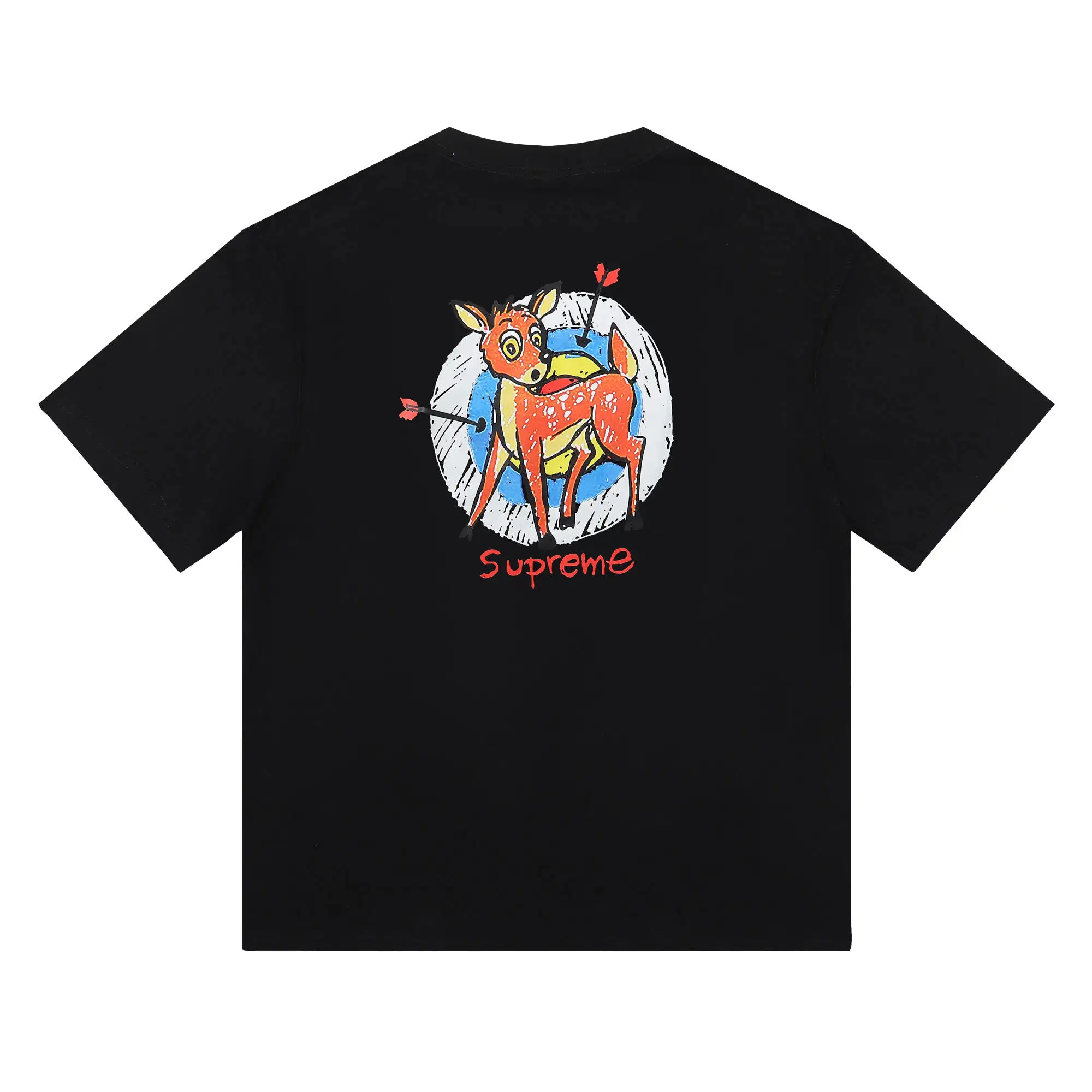 Supreme Deer Graphic Print T-Shirt D4815661 — view 4
