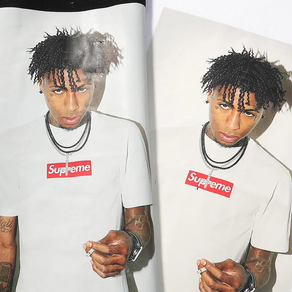 Supreme YoungBoy Never Broke Again Photo T-Shirt D3815398 — view 6