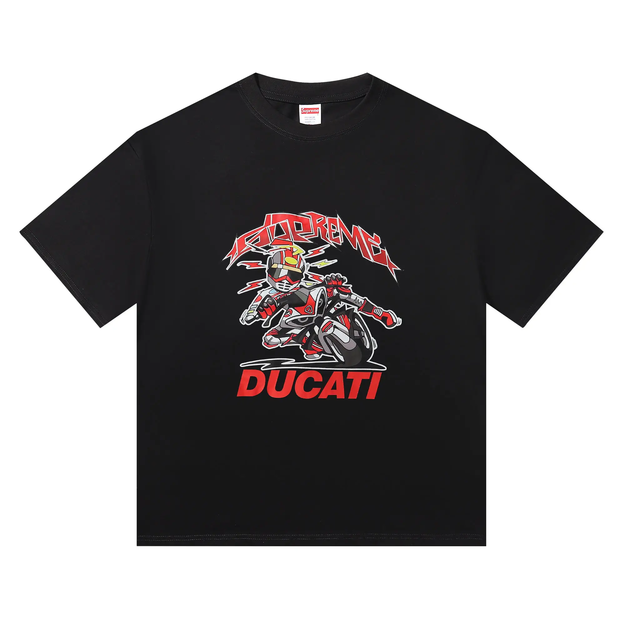 Supreme x Ducati Graphic Print T-Shirt D4815659 — view 3