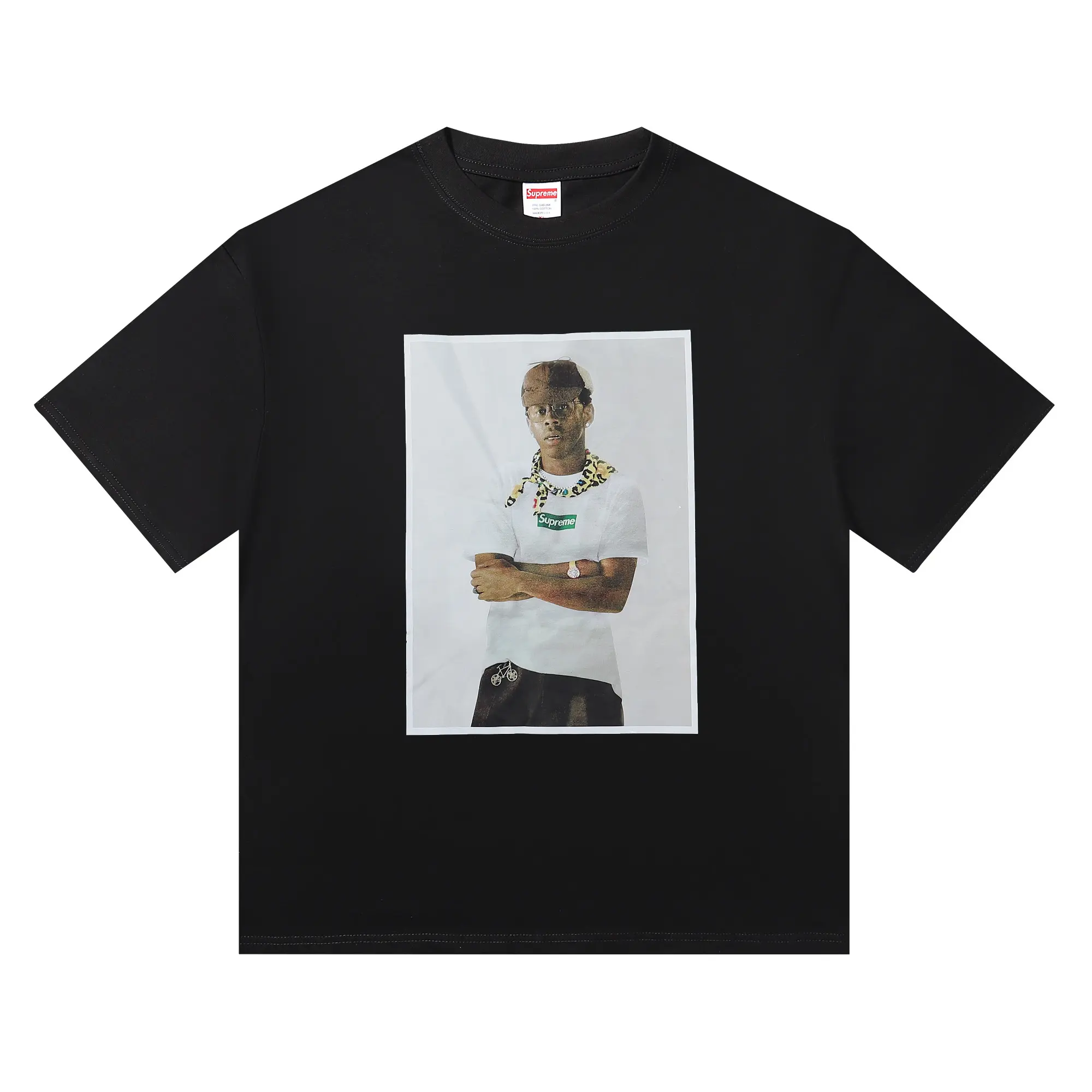 Supreme Tyler, The Creator Photo Print T-Shirt D3815397