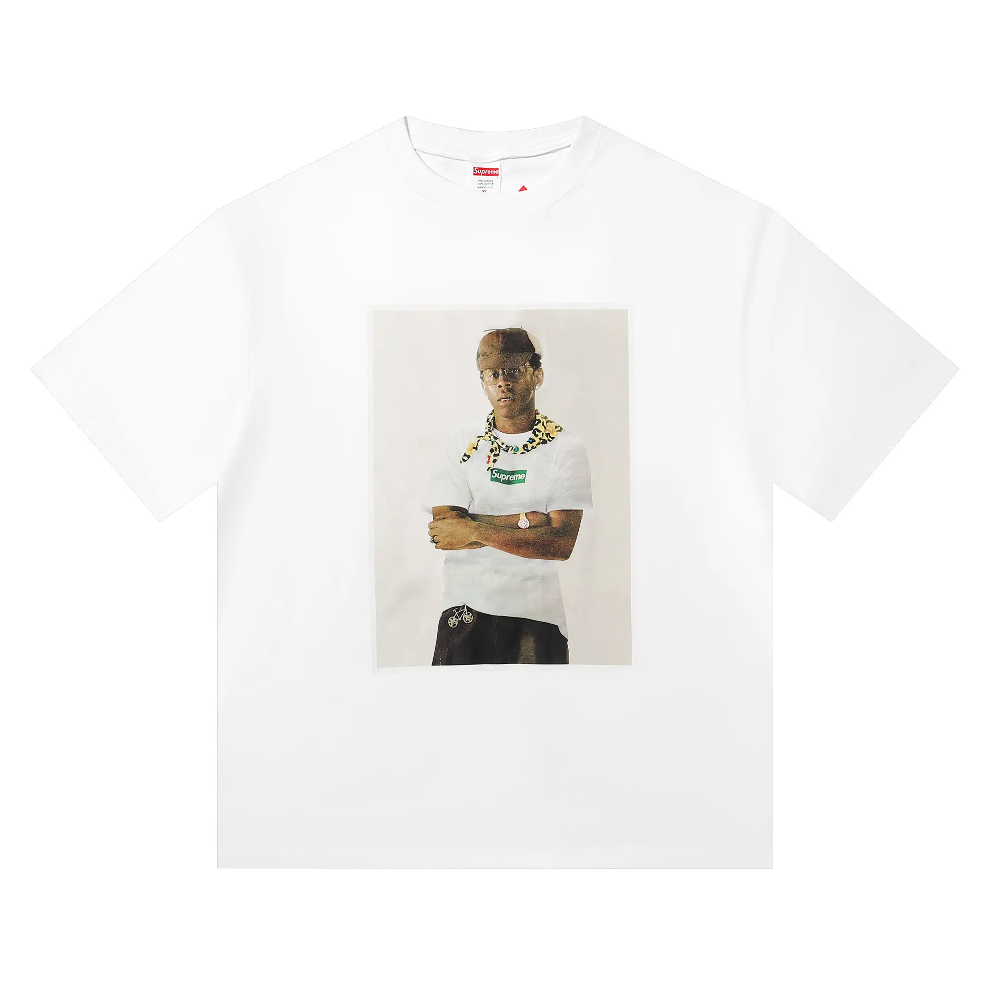 Supreme Tyler, The Creator Photo Print T-Shirt D3815397 — view 3