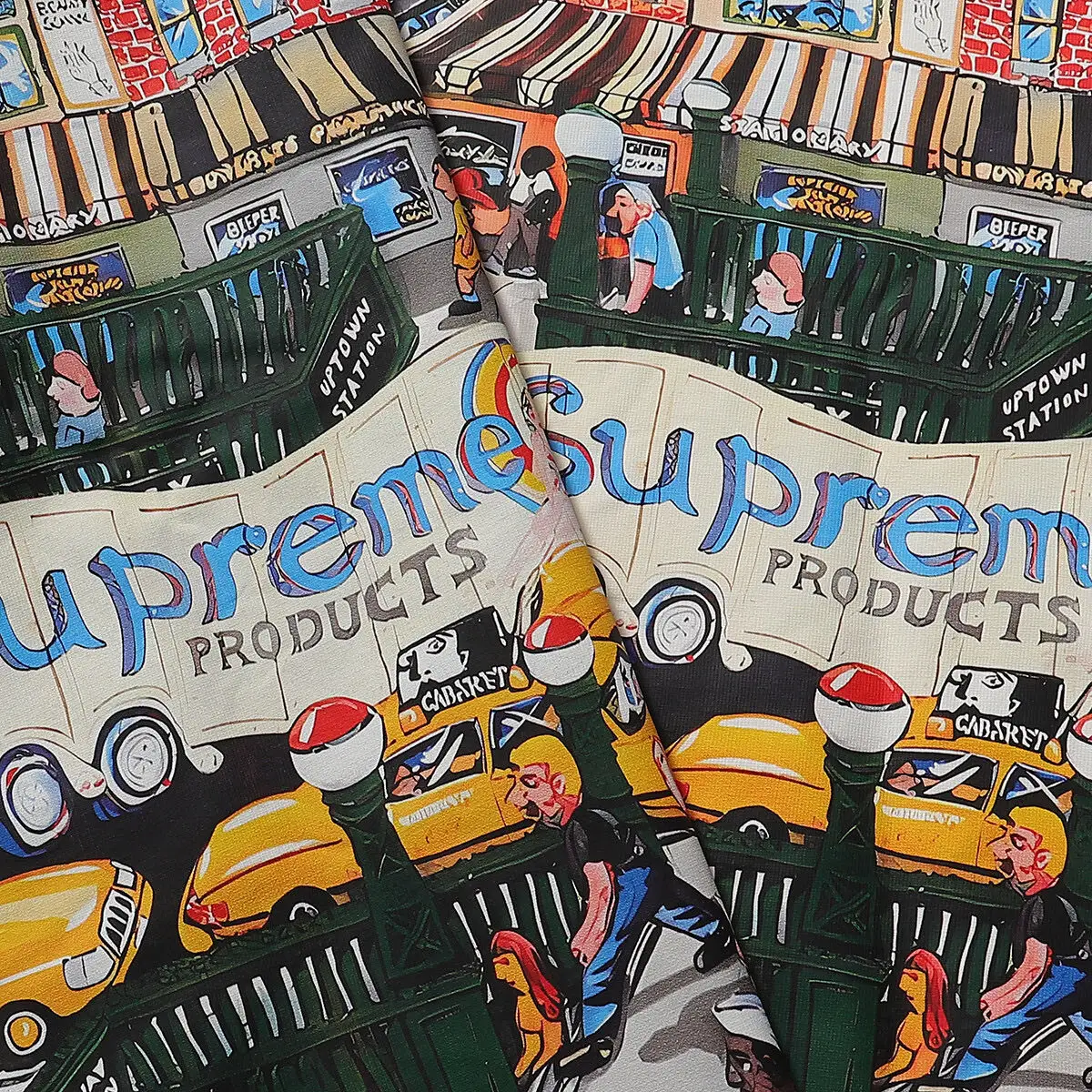 Supreme Manhattan Graphic Print T-Shirt D4515395 — view 5