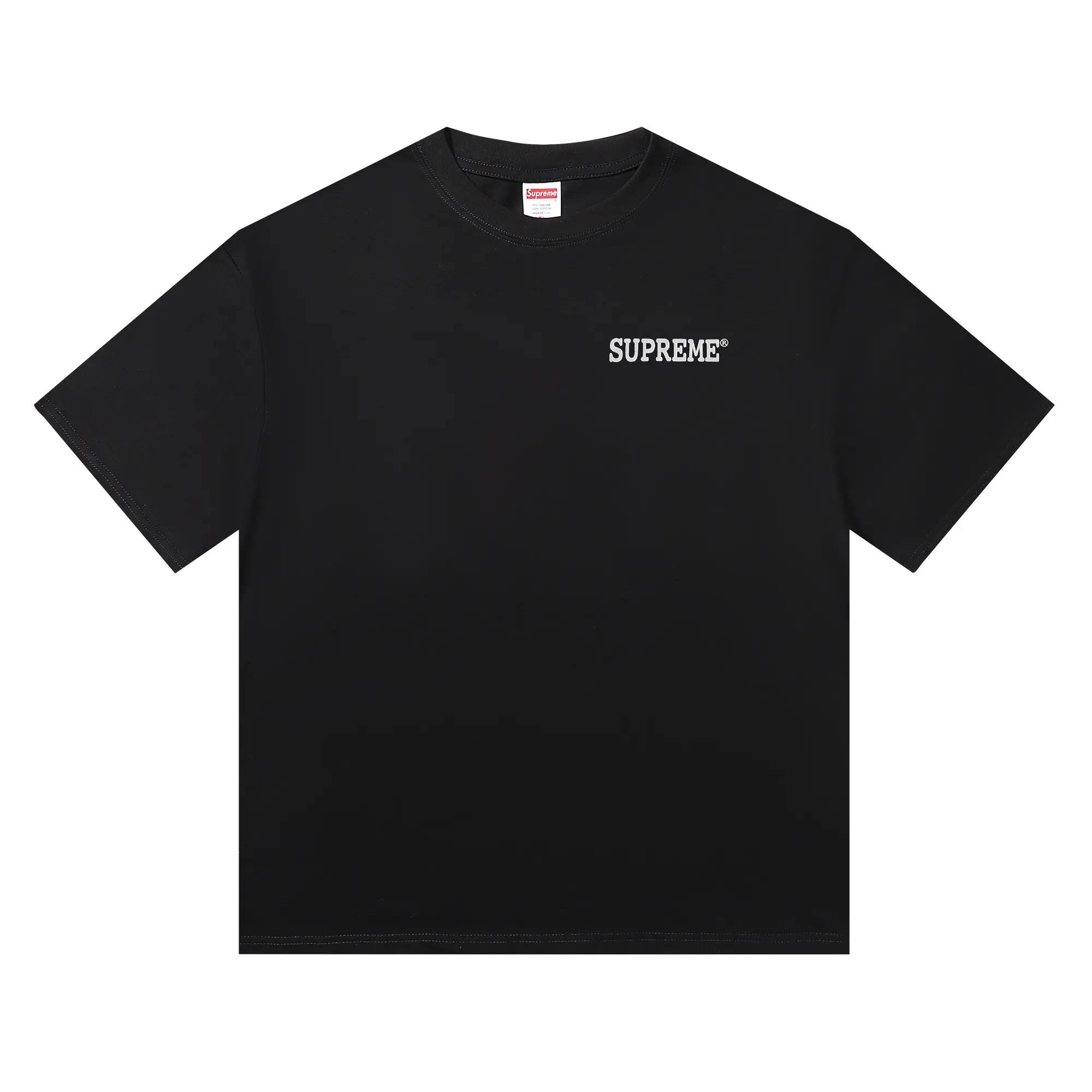 Supreme Logo Print Cotton T-Shirt D9511677