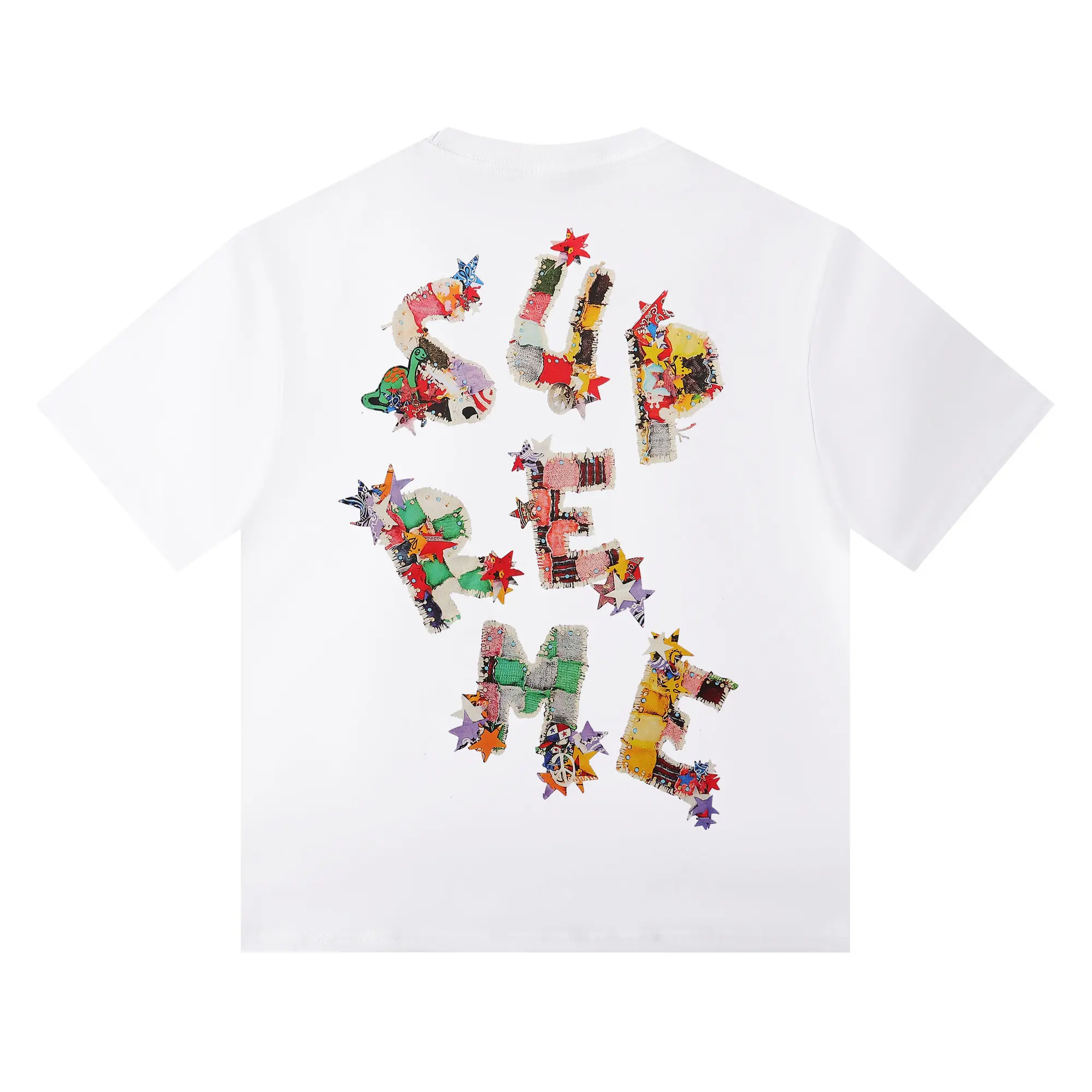 Supreme Logo Print Cotton T-Shirt D9511677 — view 4