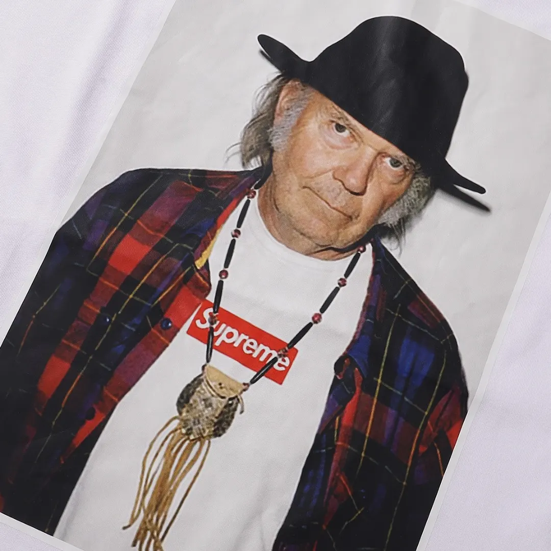 Neil Young Portrait Graphic T-Shirt D4815656 — view 3