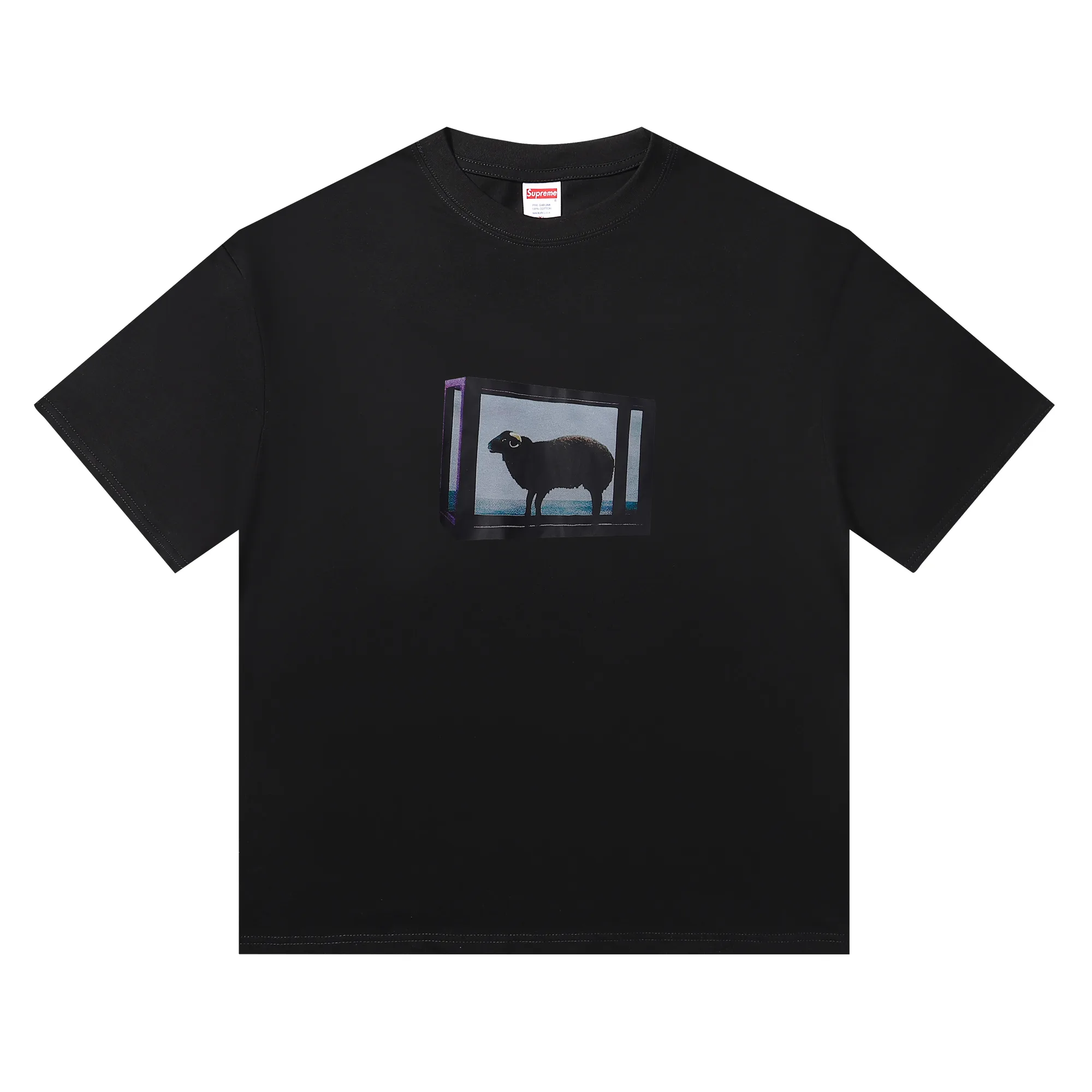 Supreme Damien Hirst Away from the Flock T-Shirt D8811675 — view 2
