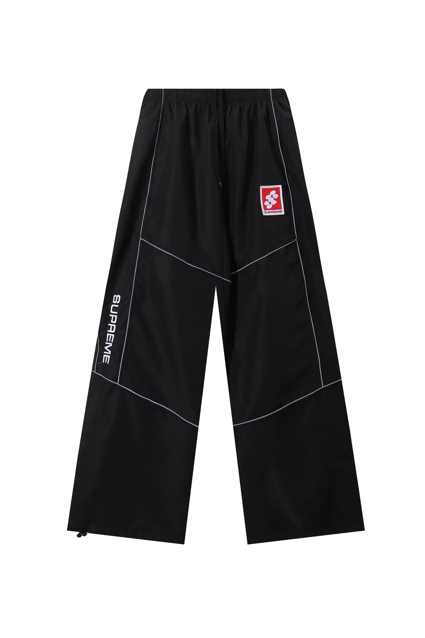 Reflective Piping Shell Track Pants D17011656