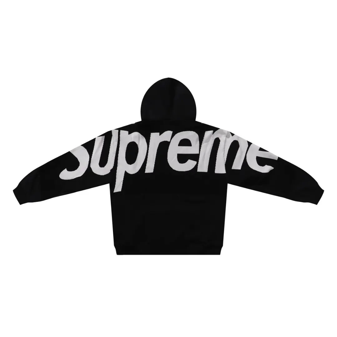 Supreme Big Logo Knit Hooded Sweater D15511718 — view 2