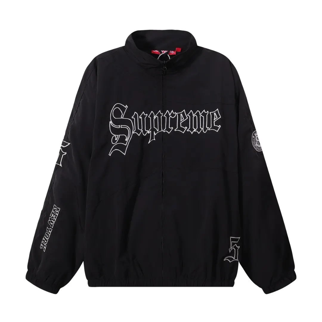 Supreme Old English Logo Track Jacket D12015494 — view 2
