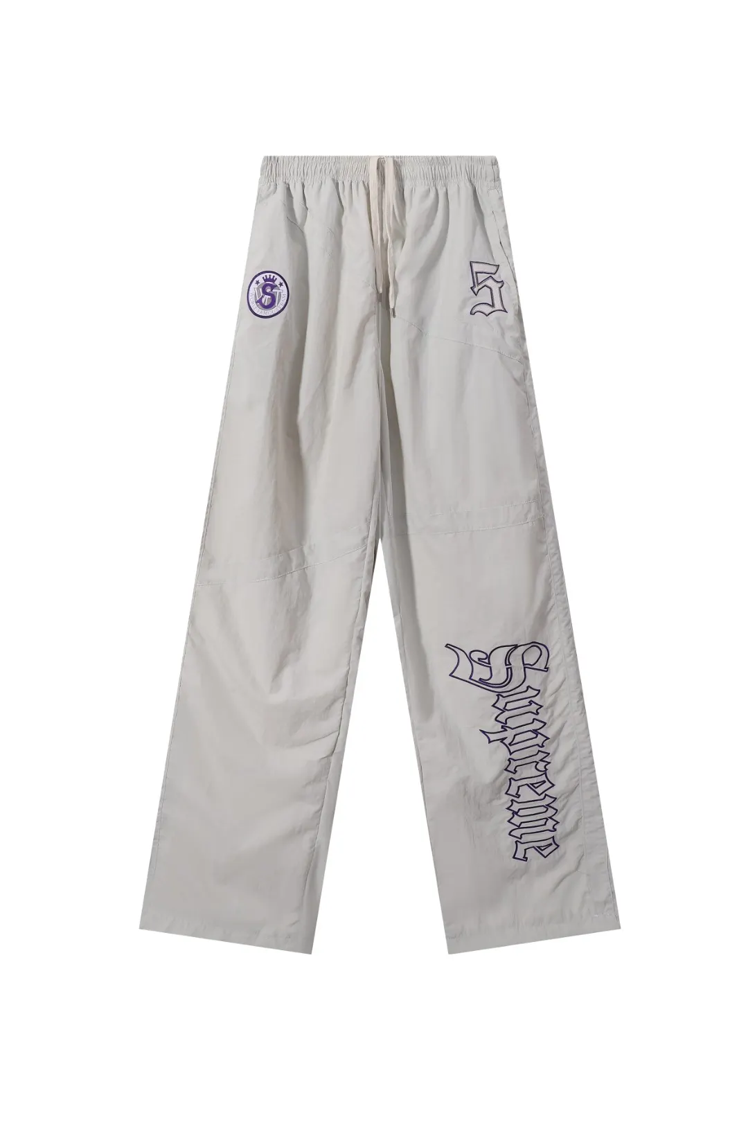 Supreme Logo Embroidered Track Pants D15011658 — view 3