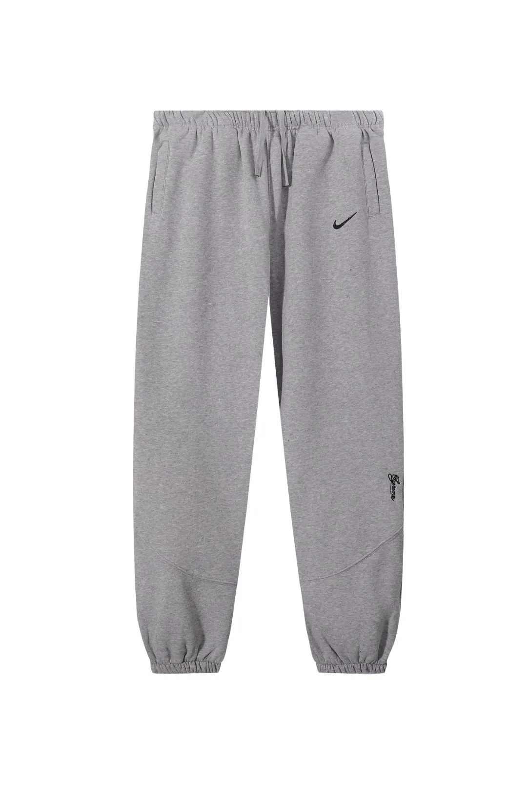 Nike x Supreme Embroidered Logo Sweatpants D7015485 — view 3