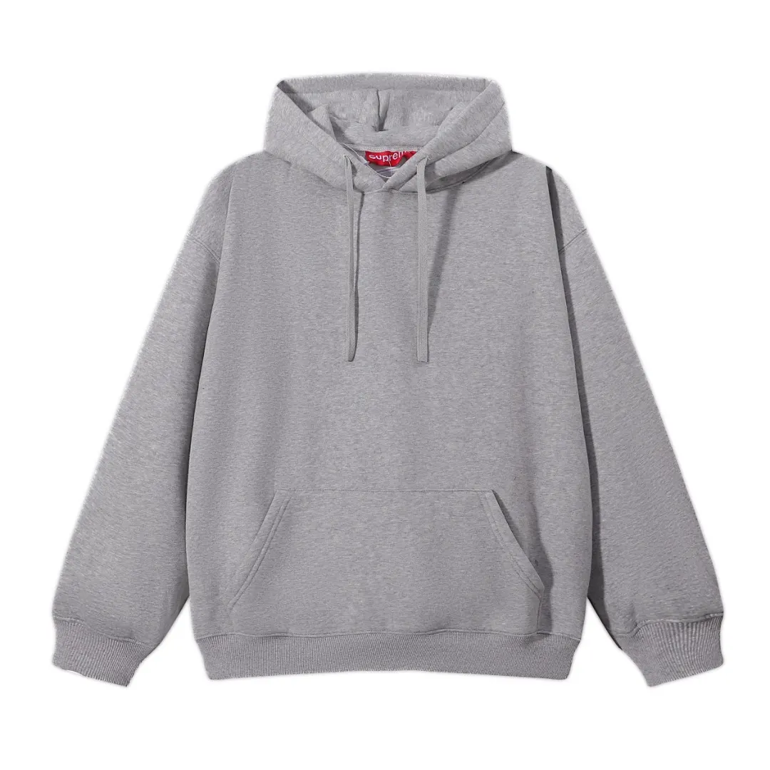 Embroidered Logo Cotton-Blend Hoodie D13011653 — view 3