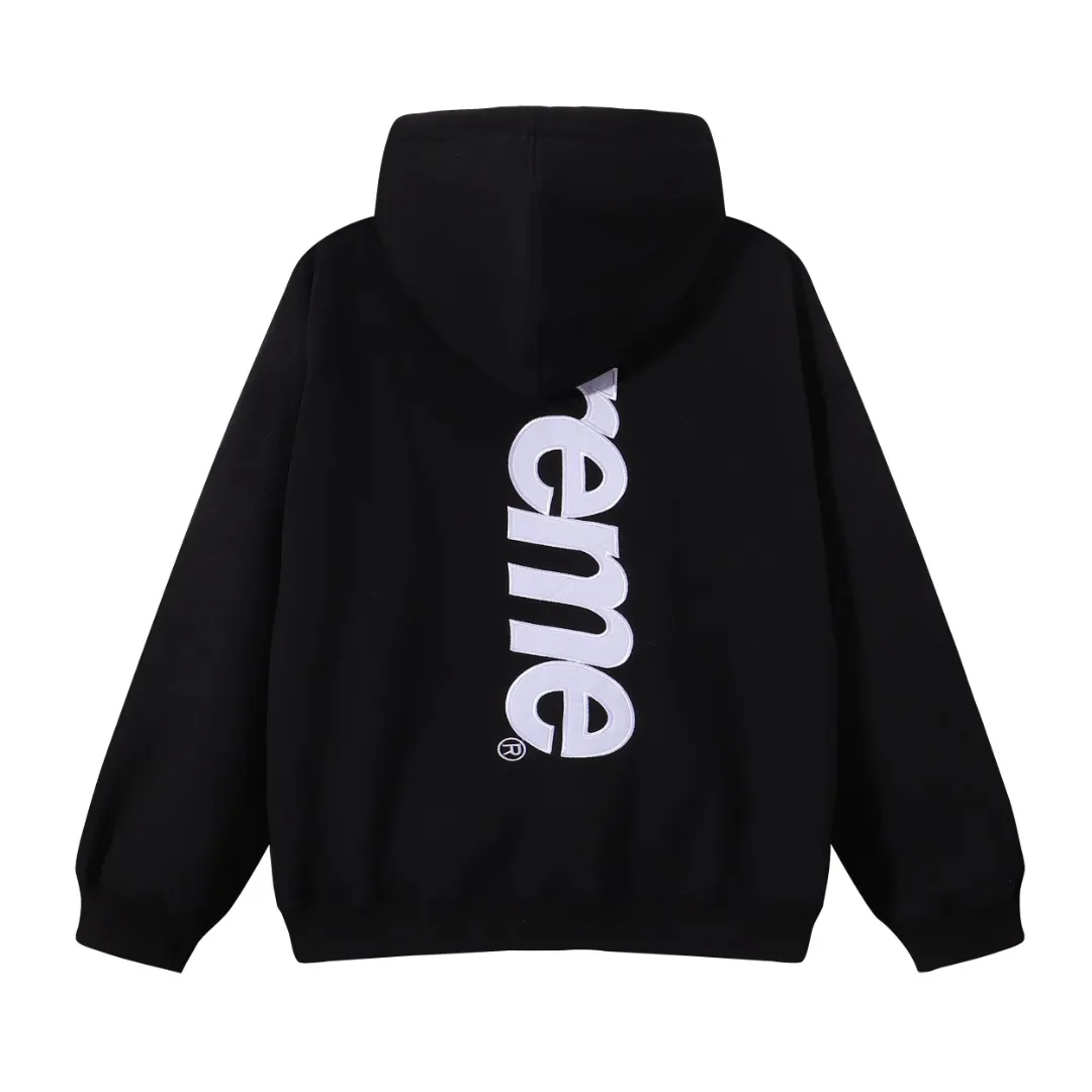 Embroidered Logo Cotton-Blend Hoodie D8015488 — view 2