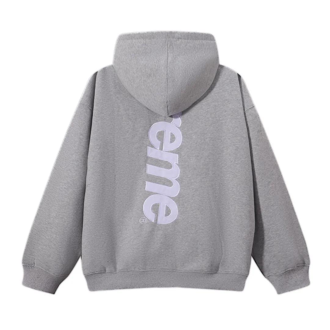 Embroidered Logo Cotton-Blend Hoodie D8015488 — view 4