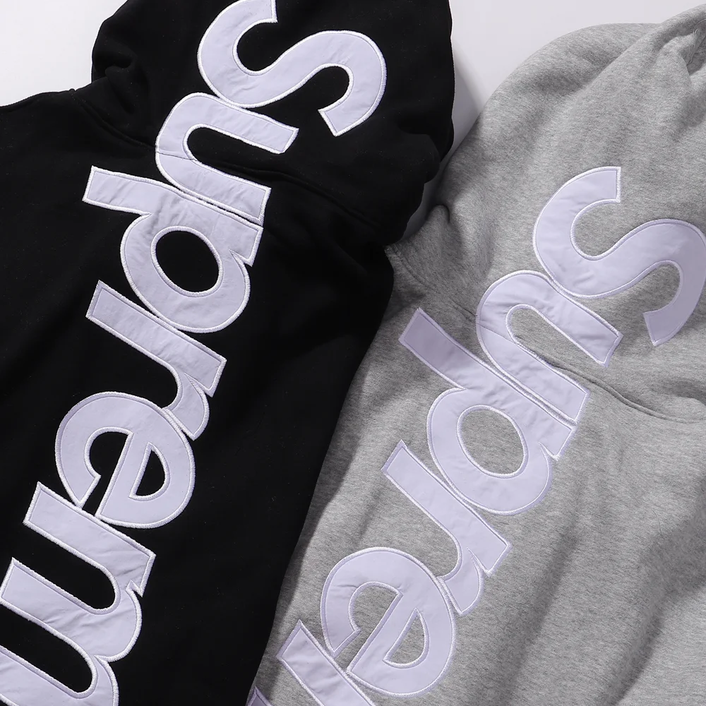 Embroidered Logo Cotton-Blend Hoodie D8015488 — view 5