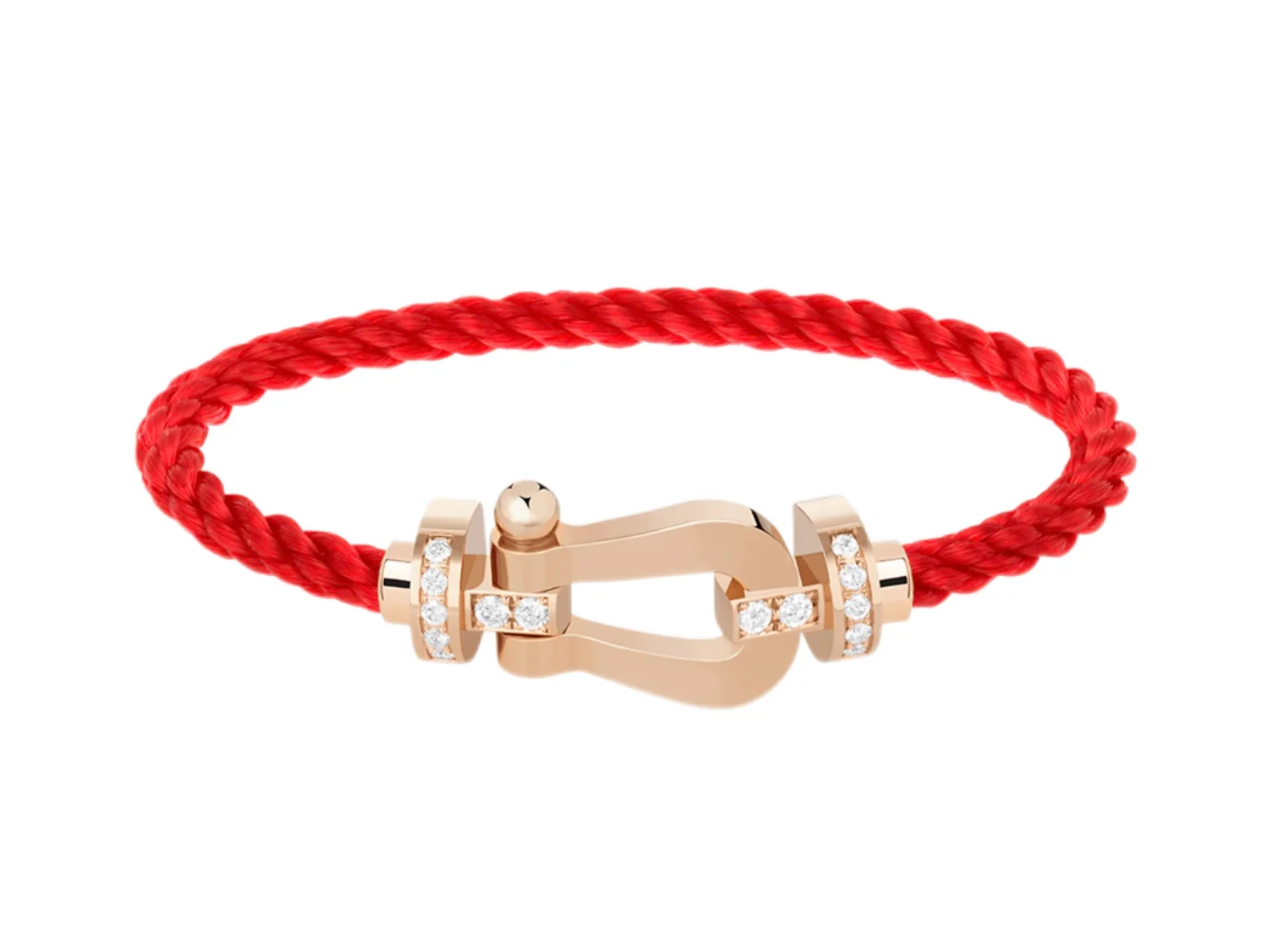 Force 10 Horseshoe Red Cord Bracelet D22017119