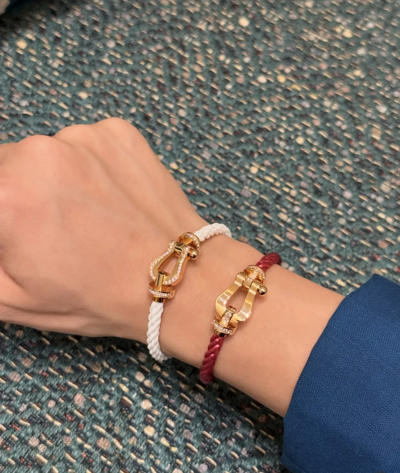 Force 10 Horseshoe Red Cord Bracelet D22017119 — view 8
