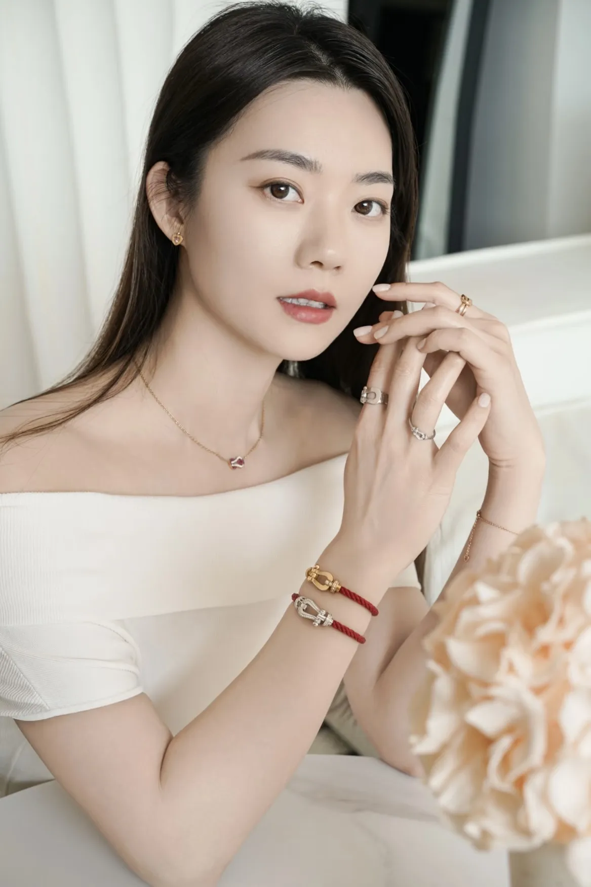 Force 10 Horseshoe Red Cord Bracelet D22017119 — view 10