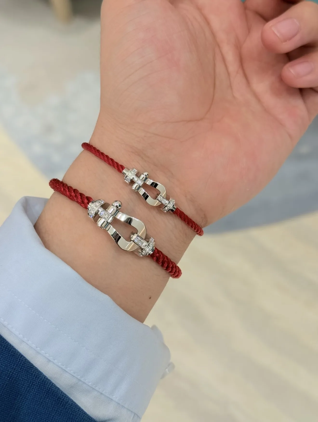 Force 10 Horseshoe Braided Rope Bracelet D22017122 — view 10