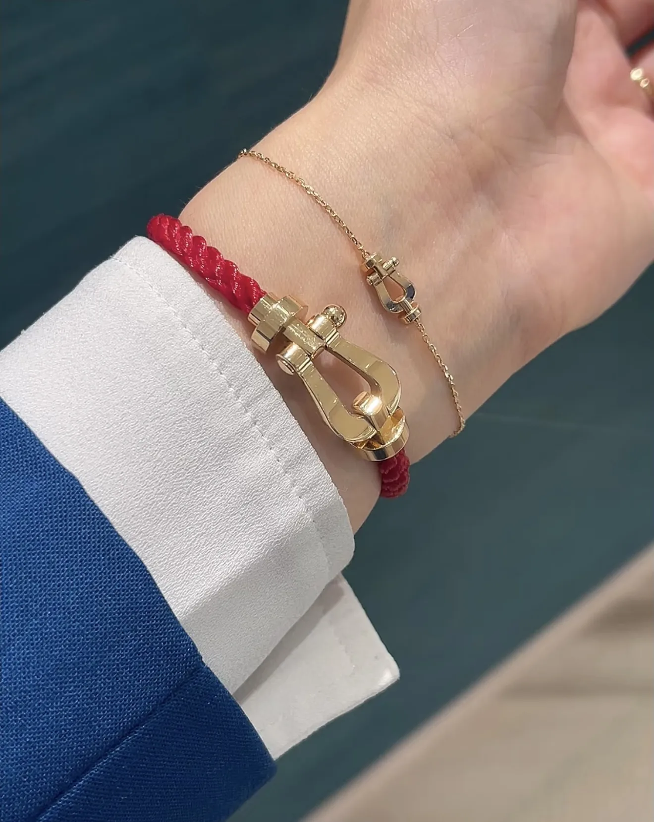 Force 10 Horseshoe Braided Rope Bracelet D22017120 — view 11