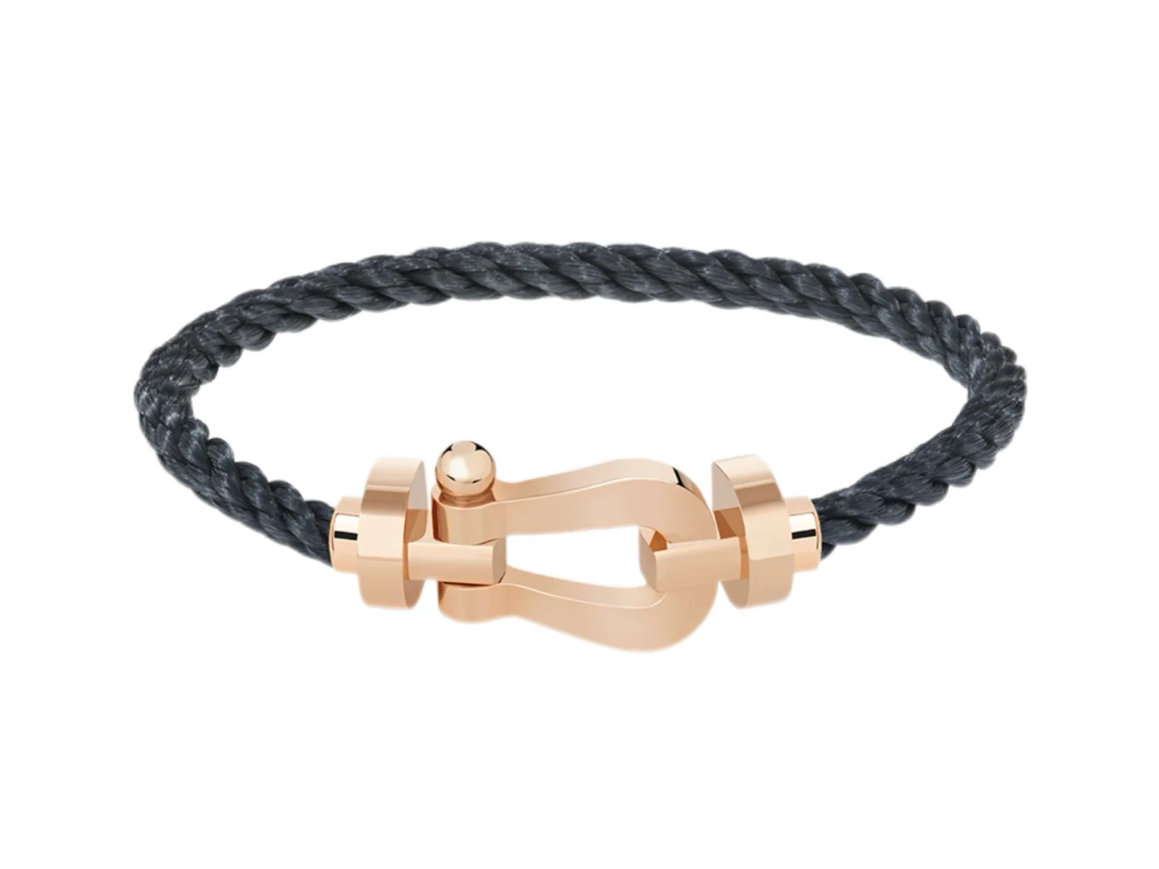 Force 10 Large Horseshoe Braided Rope Bracelet D22017117