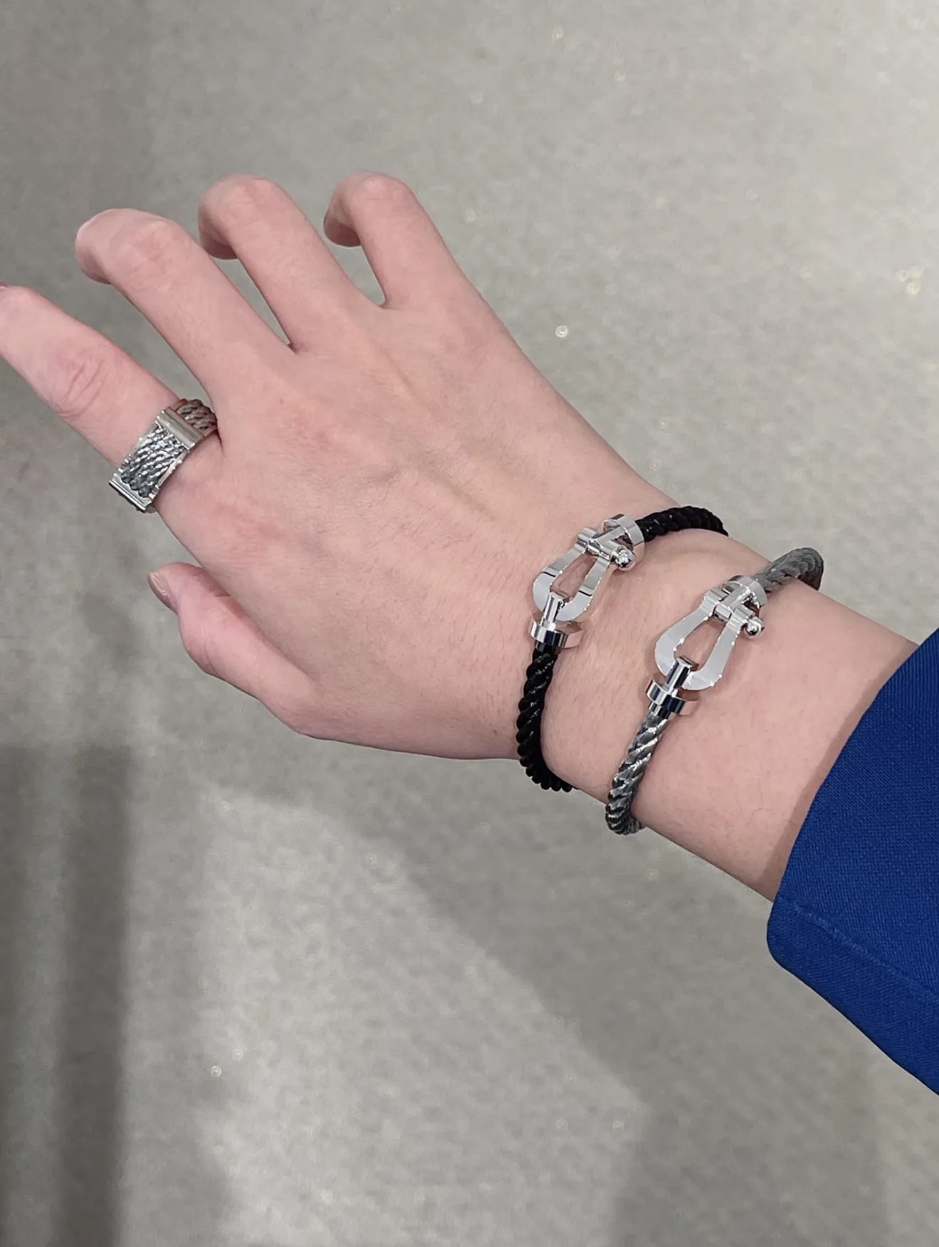 Force 10 Horseshoe Braided Rope Bracelet D22017115 — view 8