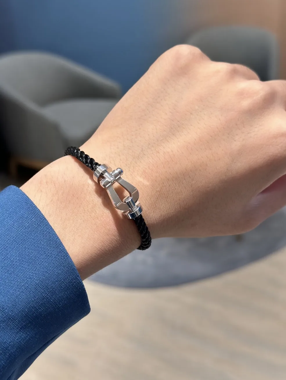 Force 10 Horseshoe Braided Rope Bracelet D22017115 — view 9