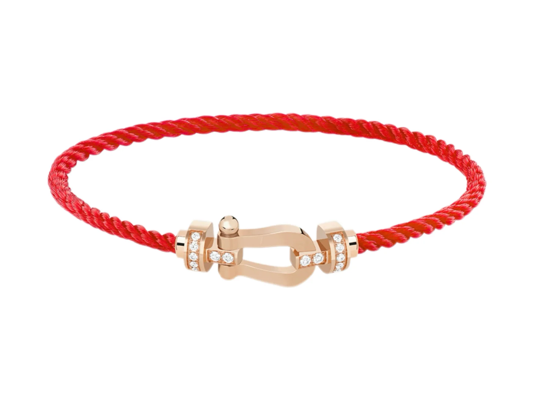 Force 10 Horseshoe Red Cord Bracelet D20017113