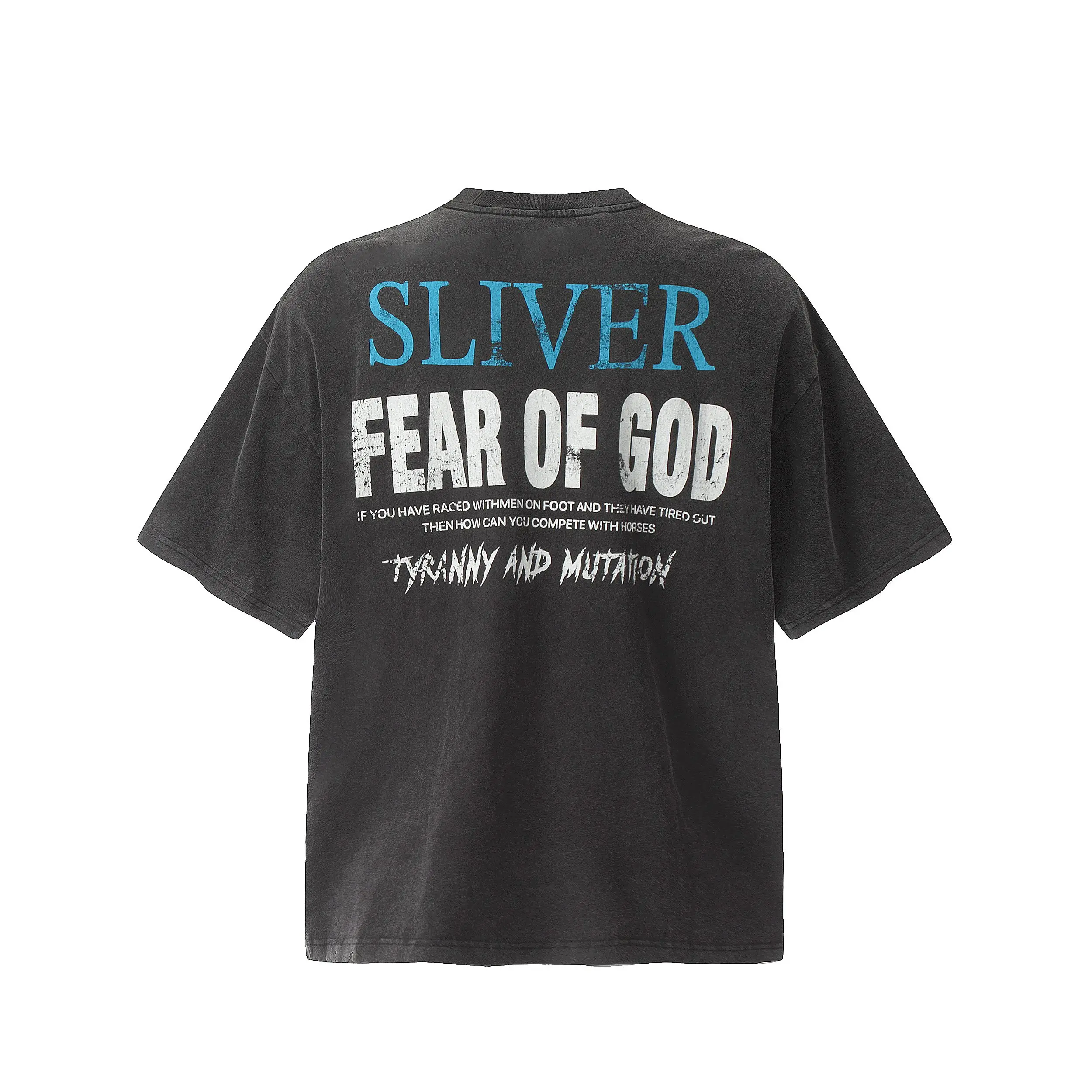 Vintage-Wash Graphic Print T-Shirt D8911530 — view 3
