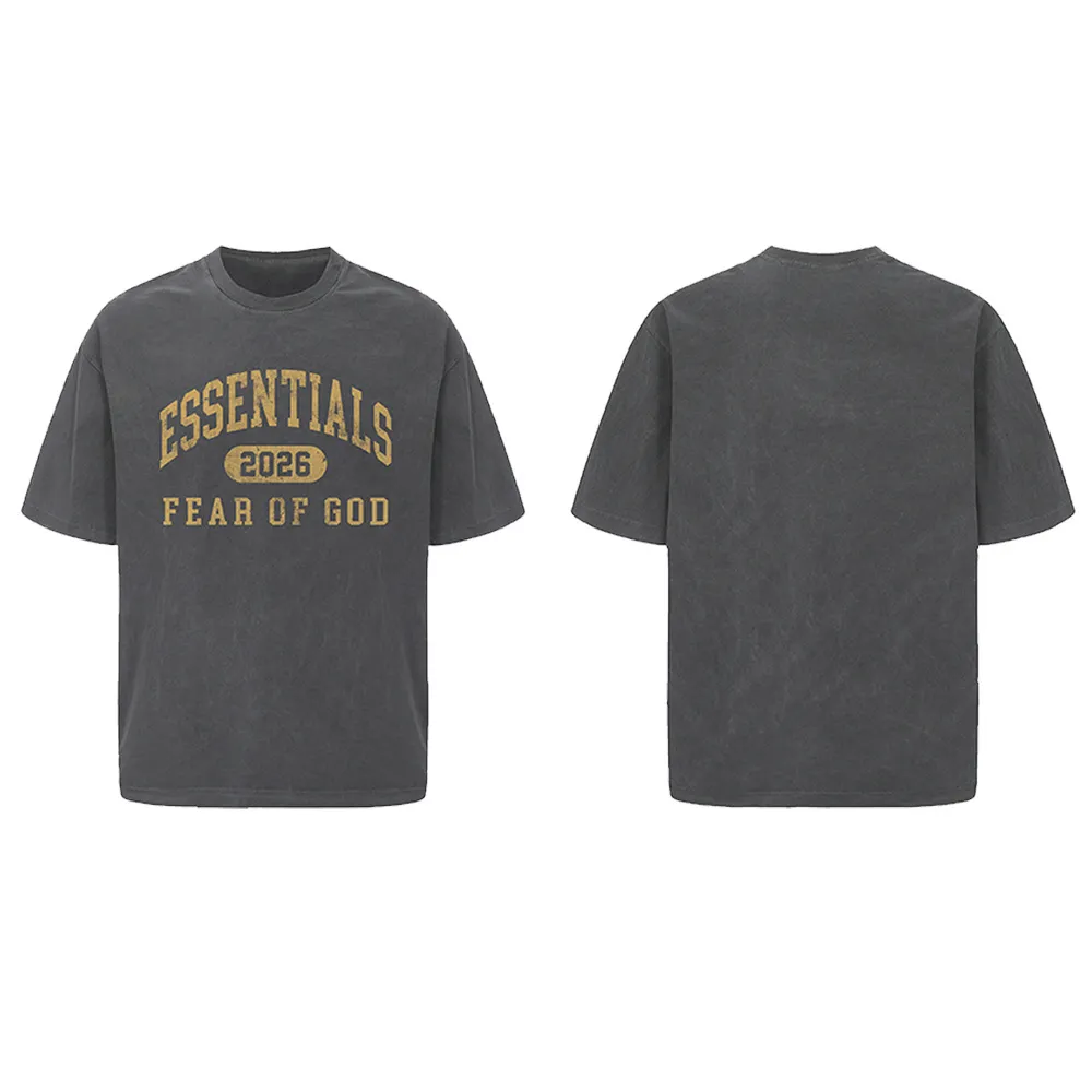 Essentials Logo Vintage Wash T-Shirt D8911526