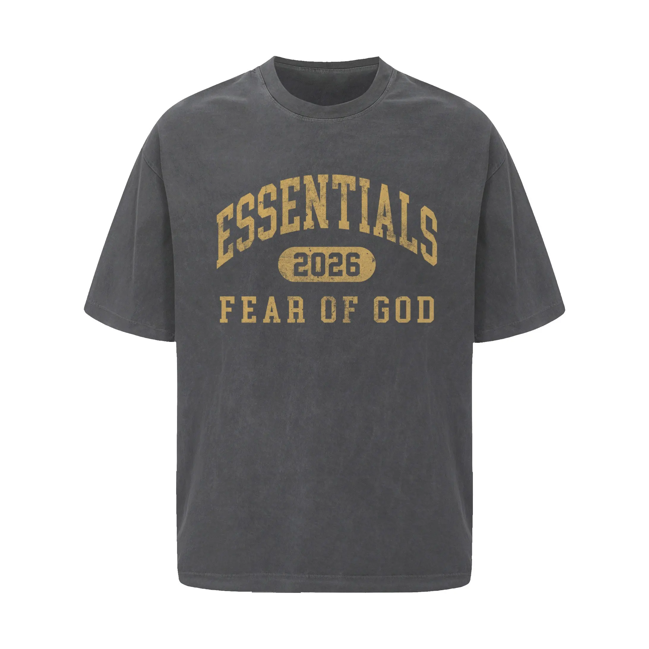Essentials Logo Vintage Wash T-Shirt D8911526 — view 2