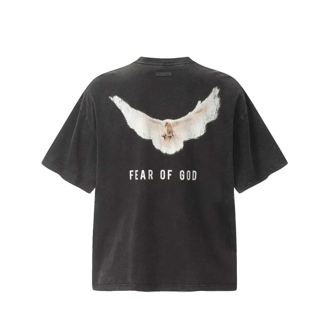 Essentials Dove Logo Oversized T-Shirt D8911532 — view 3