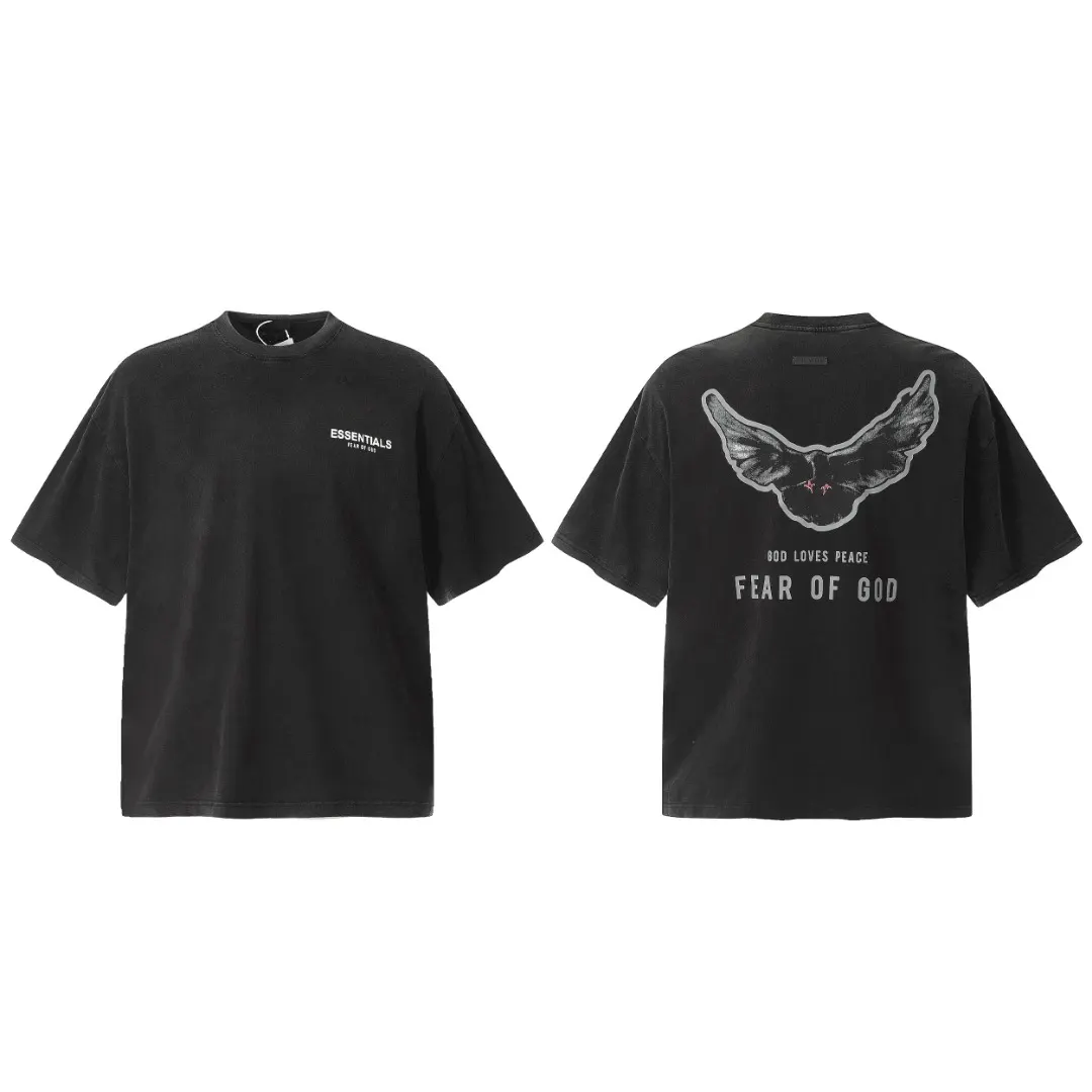 Essentials Dove Graphic Oversized T-Shirt D8911531