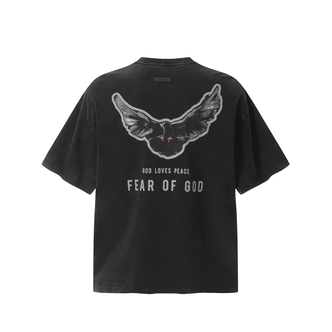 Essentials Dove Graphic Oversized T-Shirt D8911531 — view 3
