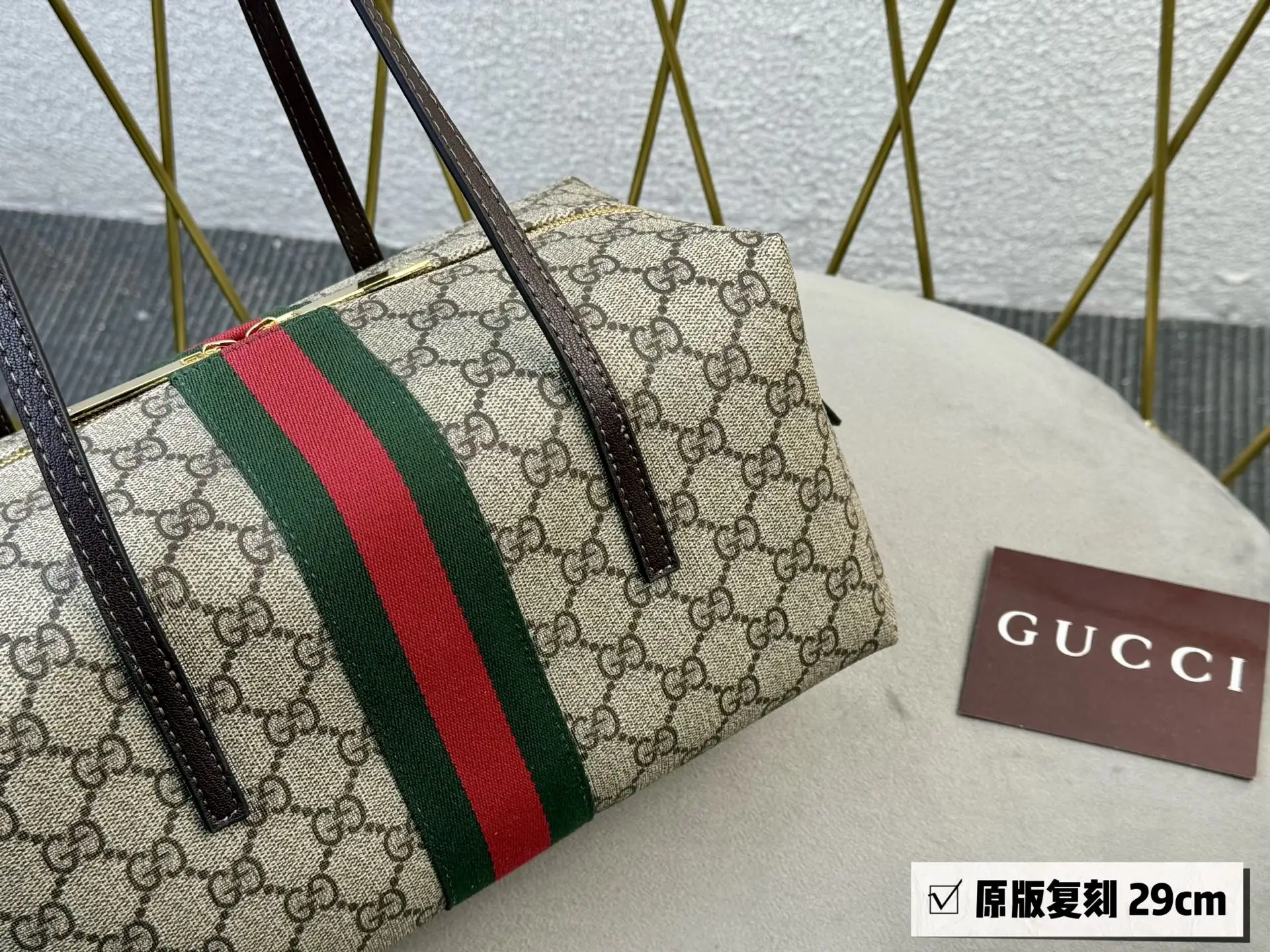 Melrose GG Supreme Boston Bag D30018081 — view 4