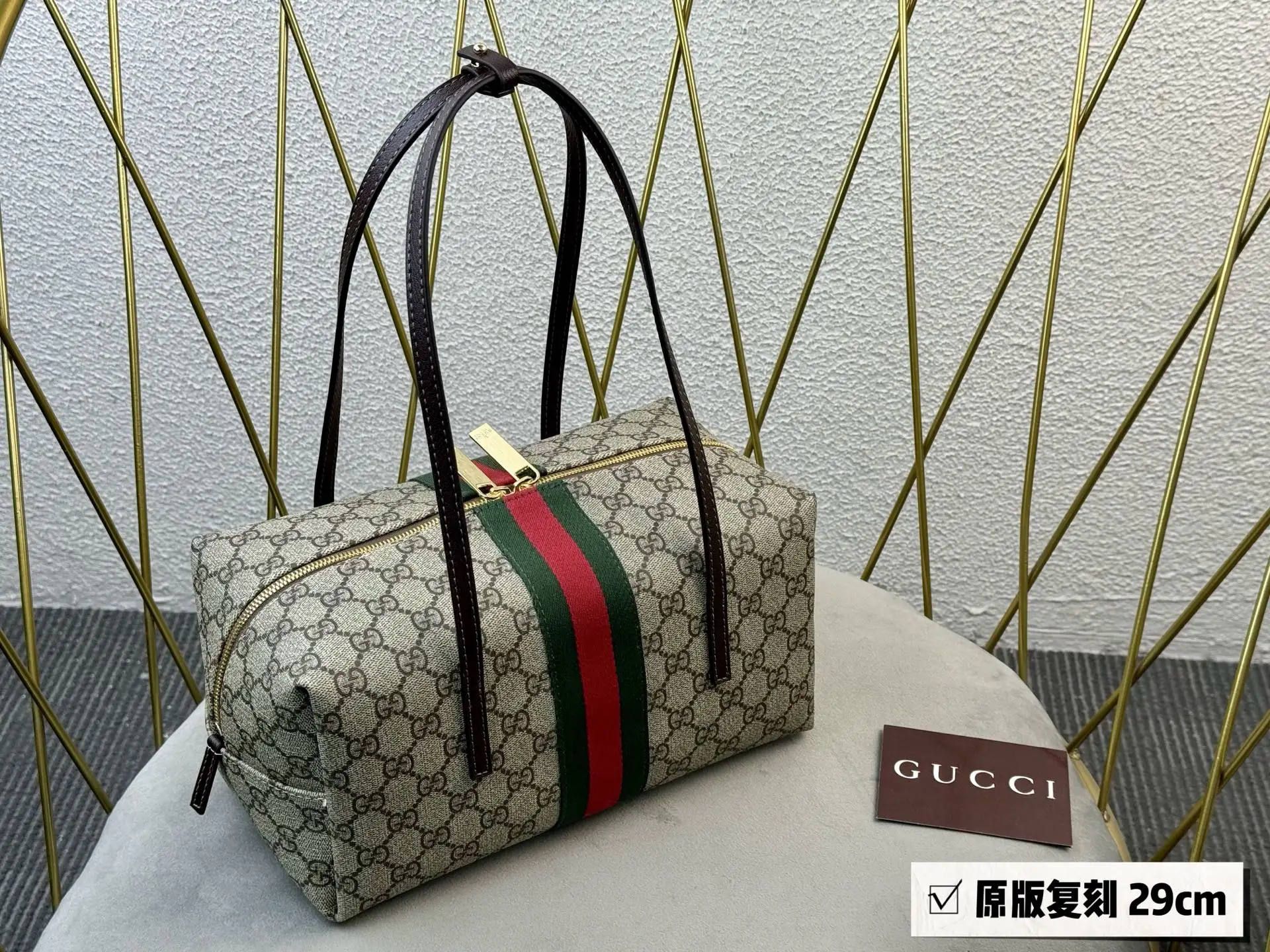 Melrose GG Supreme Boston Bag D30018081 — view 6
