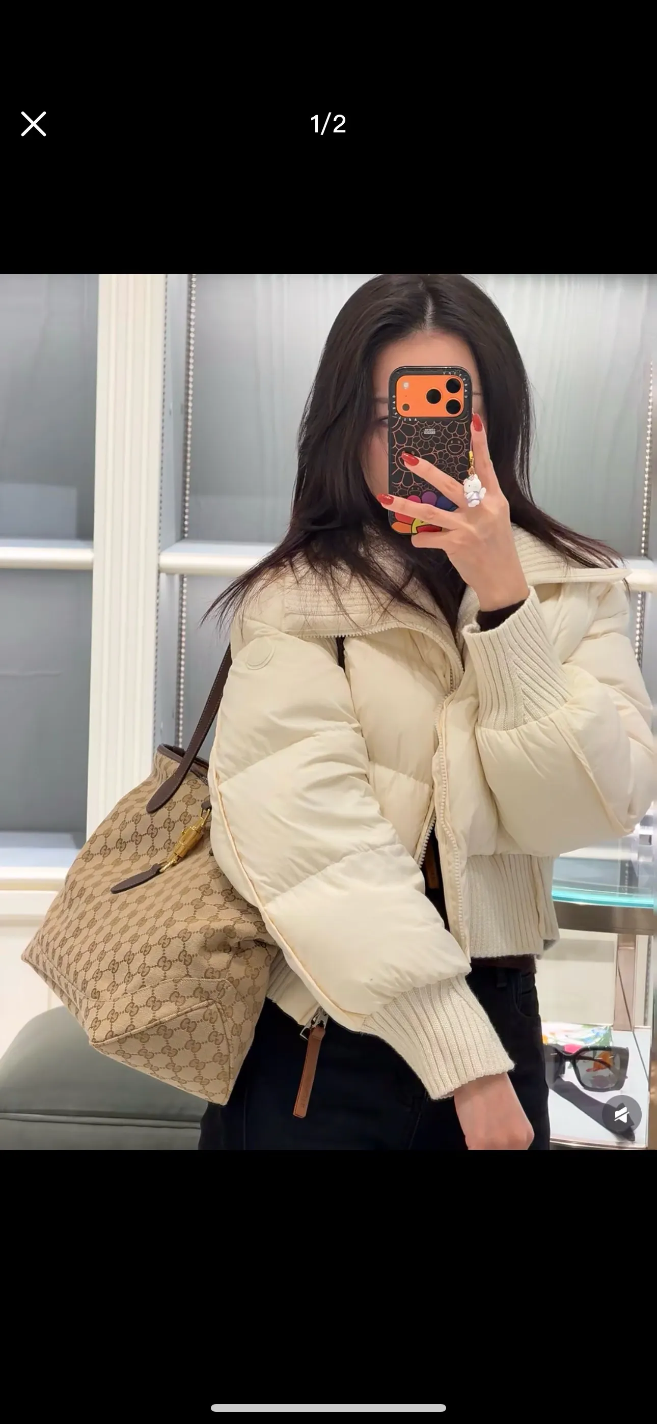 Gucci GG Canvas Jackie 1961 Tote Bag D26018486 — view 2