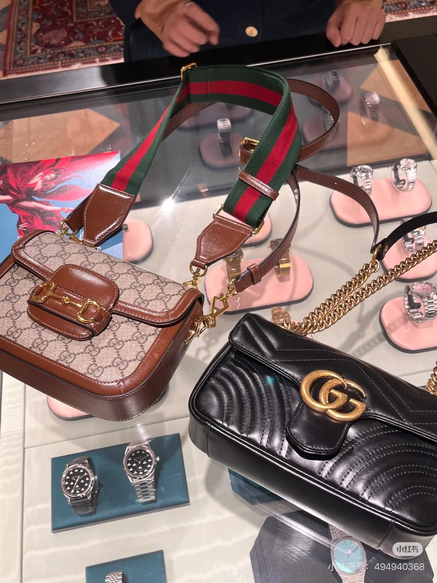 Gucci 1955 Horsebit Mini Shoulder Bag D32518343 — view 5
