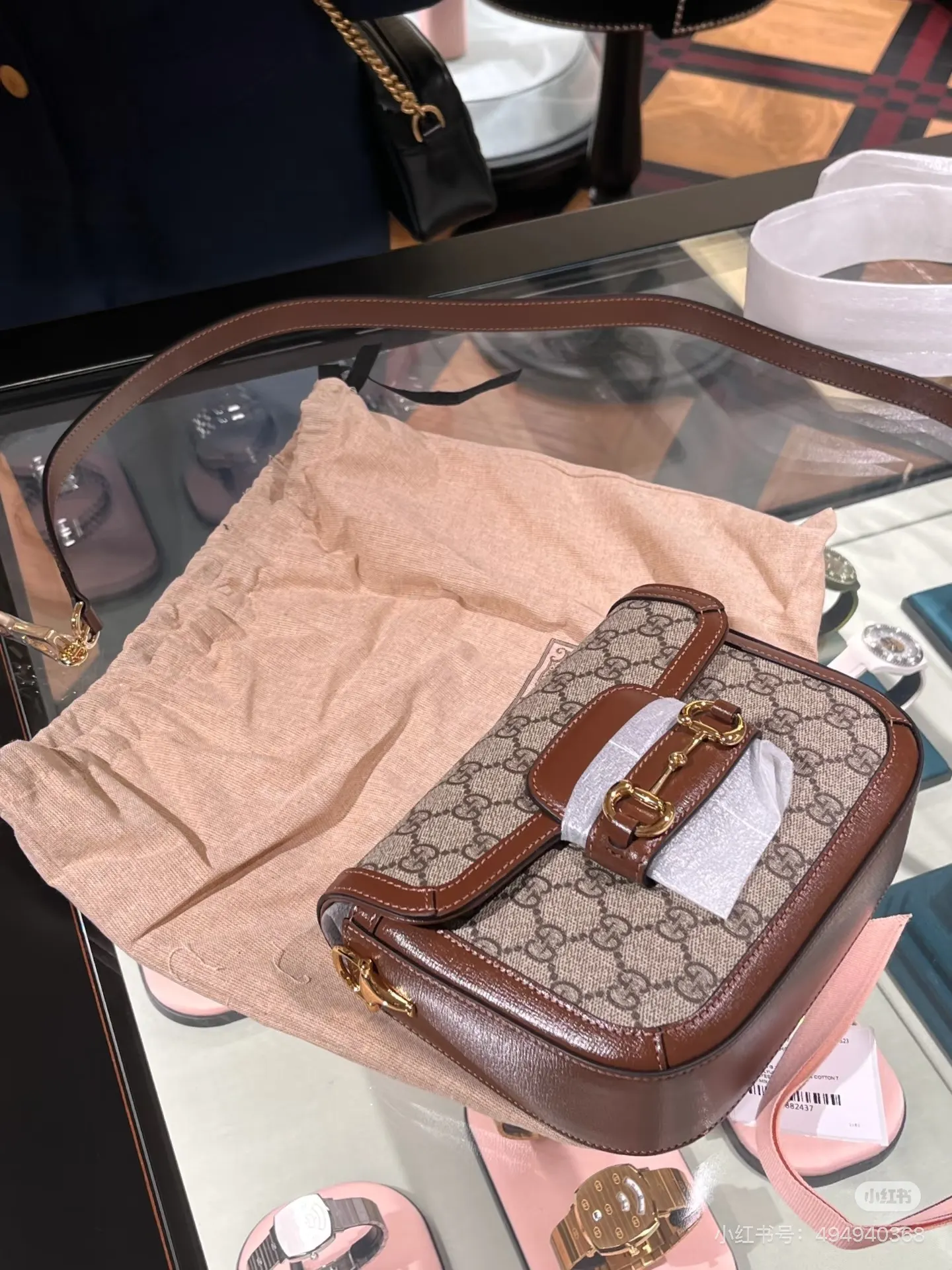 Gucci 1955 Horsebit Mini Shoulder Bag D32518343 — view 7