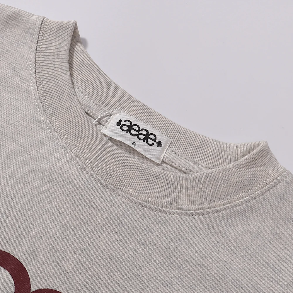 Aeae Logo Print Long-Sleeved T-Shirt D4815594 — view 7