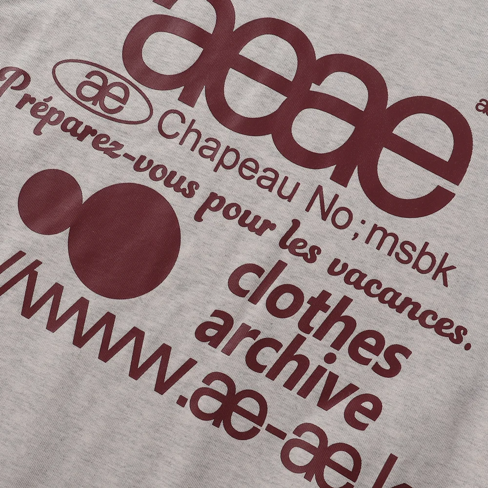 Aeae Logo Print Long-Sleeved T-Shirt D4815594 — view 8