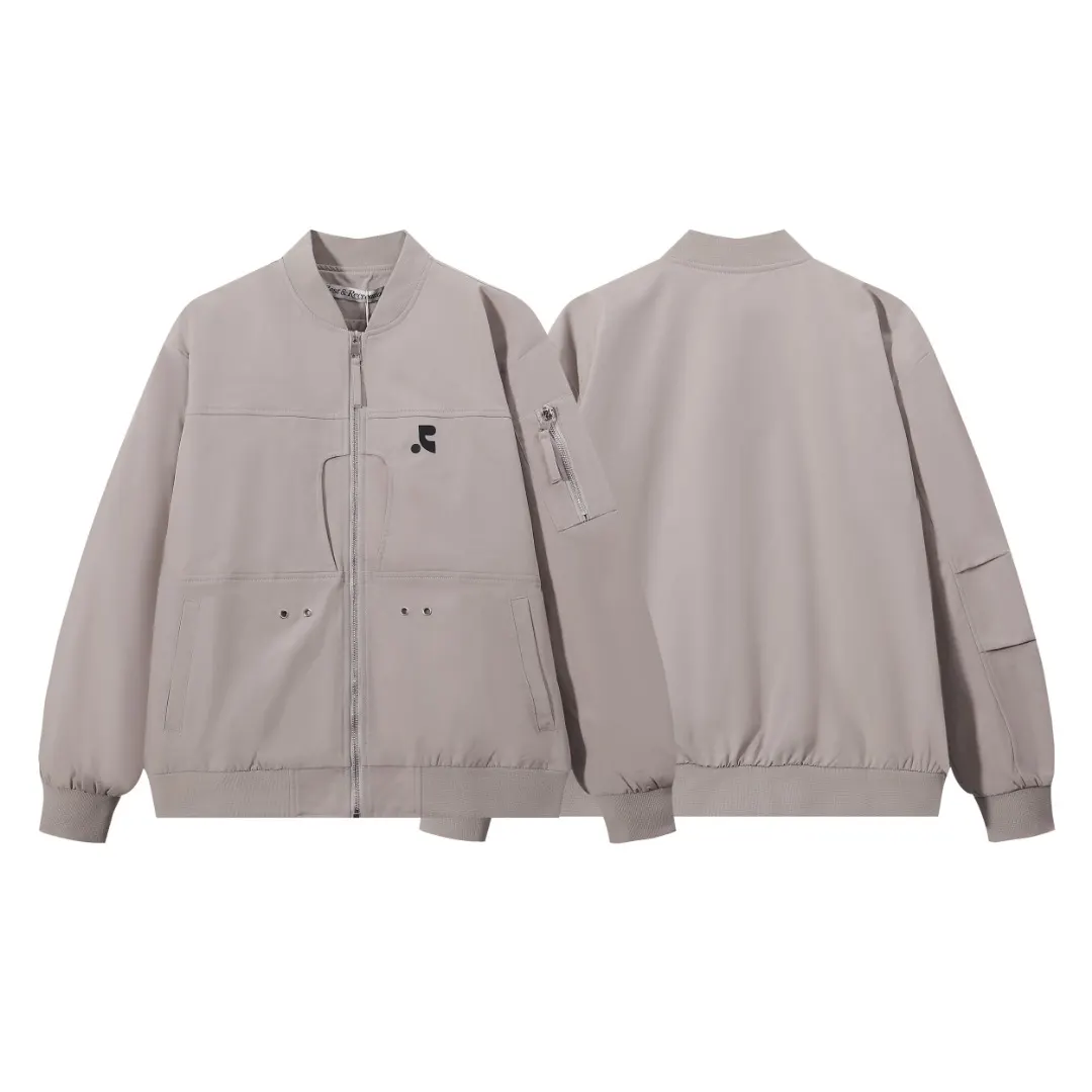 Logo-Embroidered Zip-Up Bomber Jacket D11815603