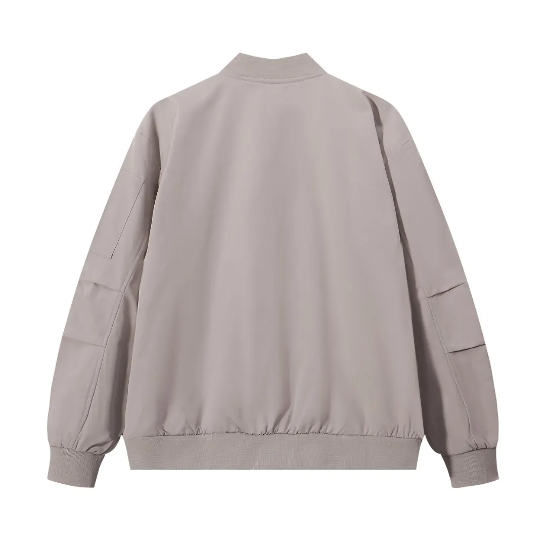 Logo-Embroidered Zip-Up Bomber Jacket D11815603 — view 3