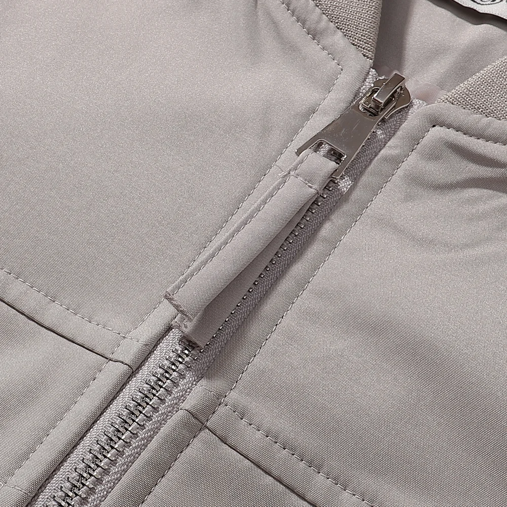 Logo-Embroidered Zip-Up Bomber Jacket D11815603 — view 5