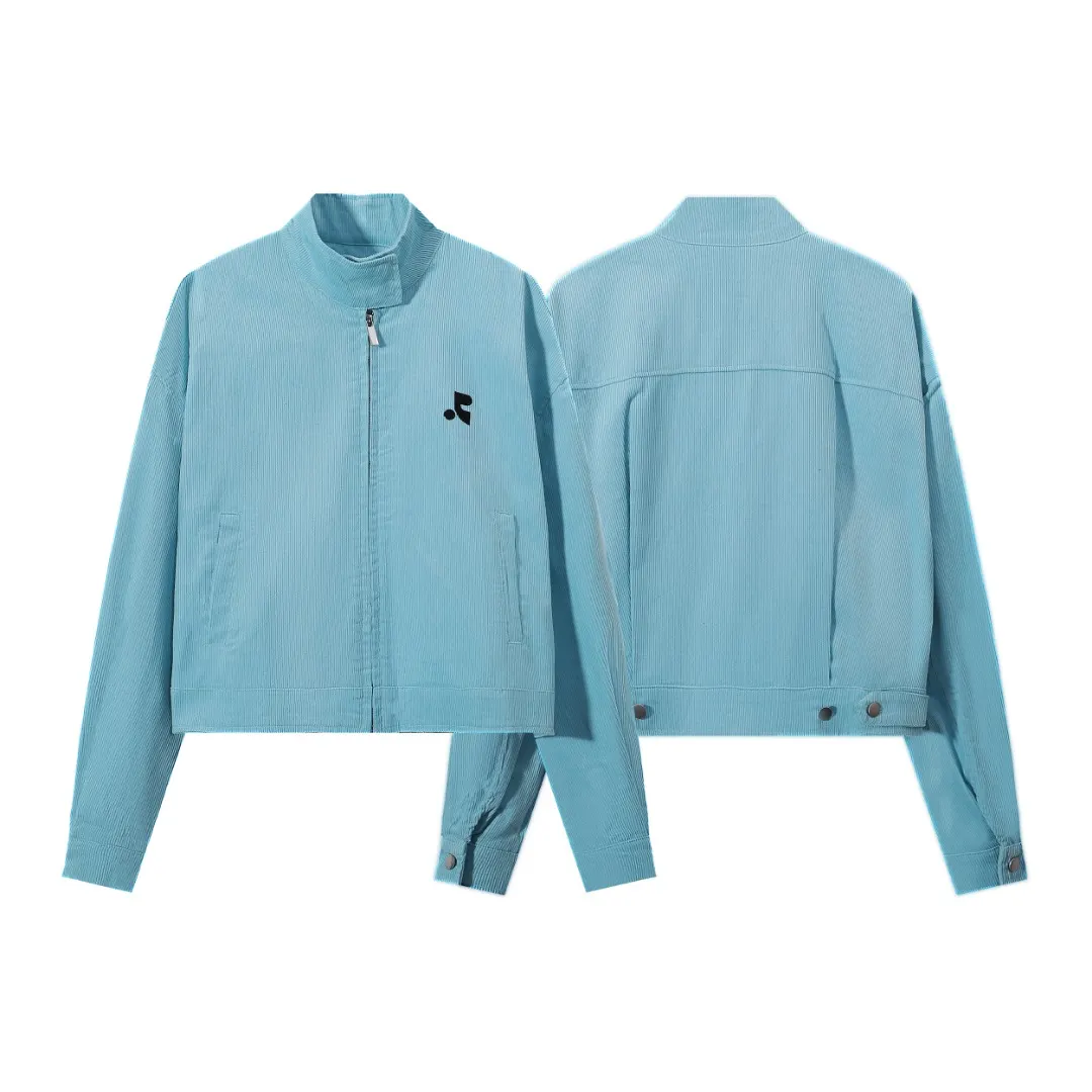Corduroy Zip-Up Harrington Jacket D12815591
